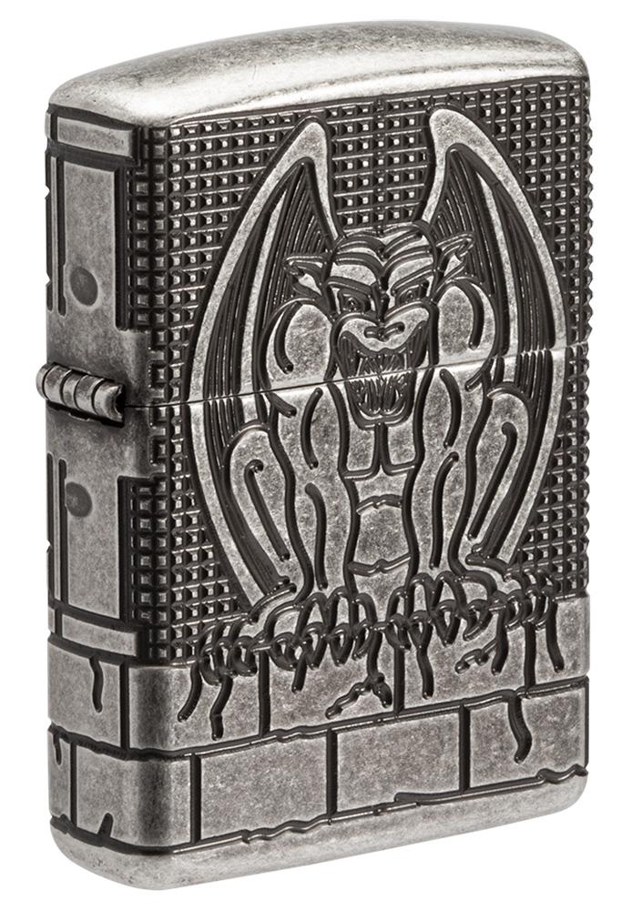 Armor® Antique Silver Gargoyle