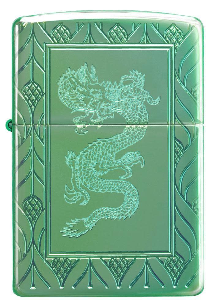 Armor® High Polish Green Elegant Dragon - Image 8