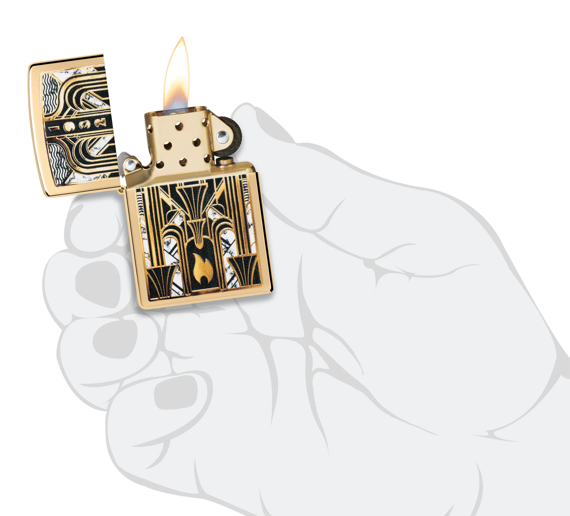 Art Deco Flame Design - Image 6
