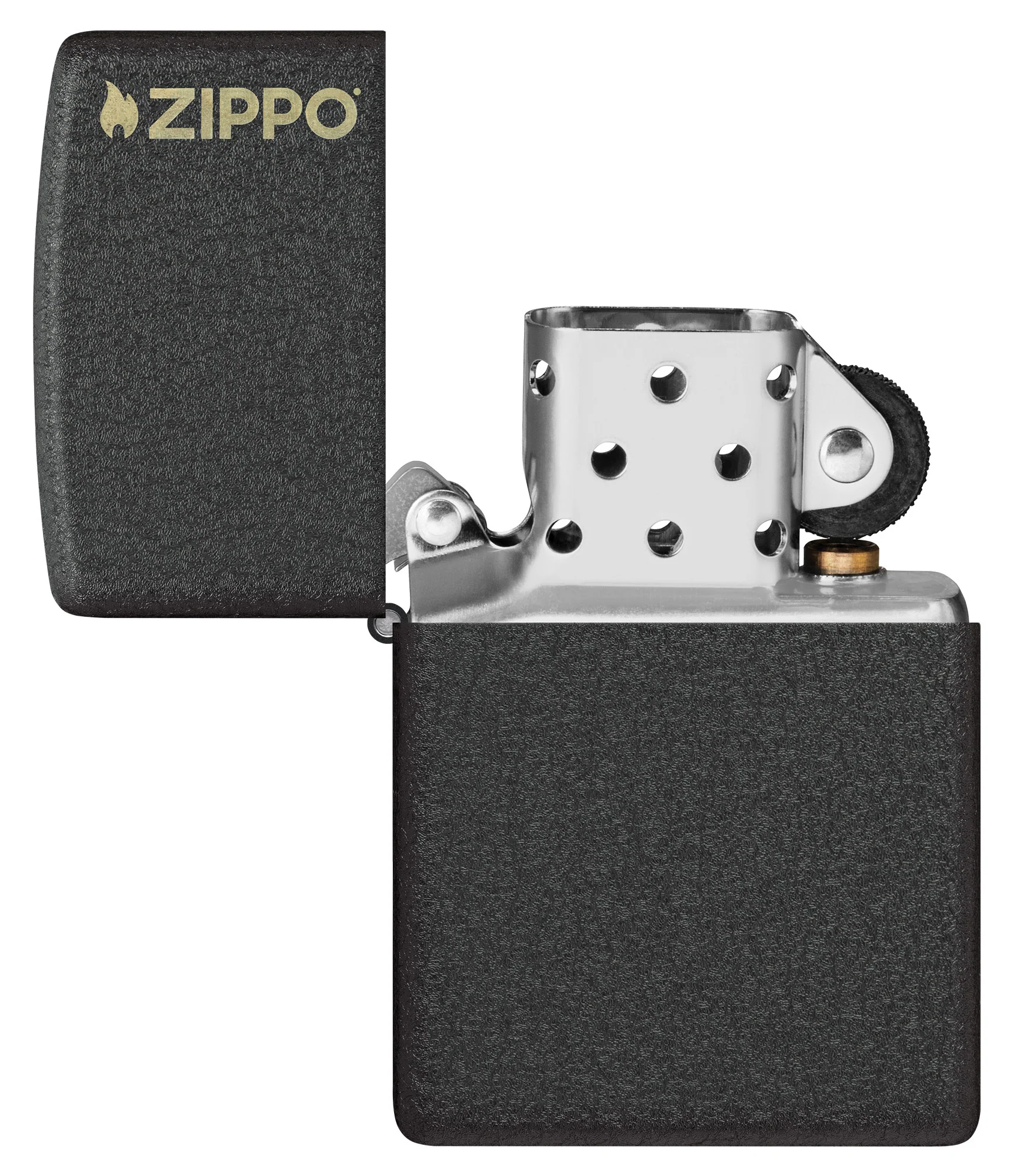 Classic Black Crackle® Zippo Logo - Image 5