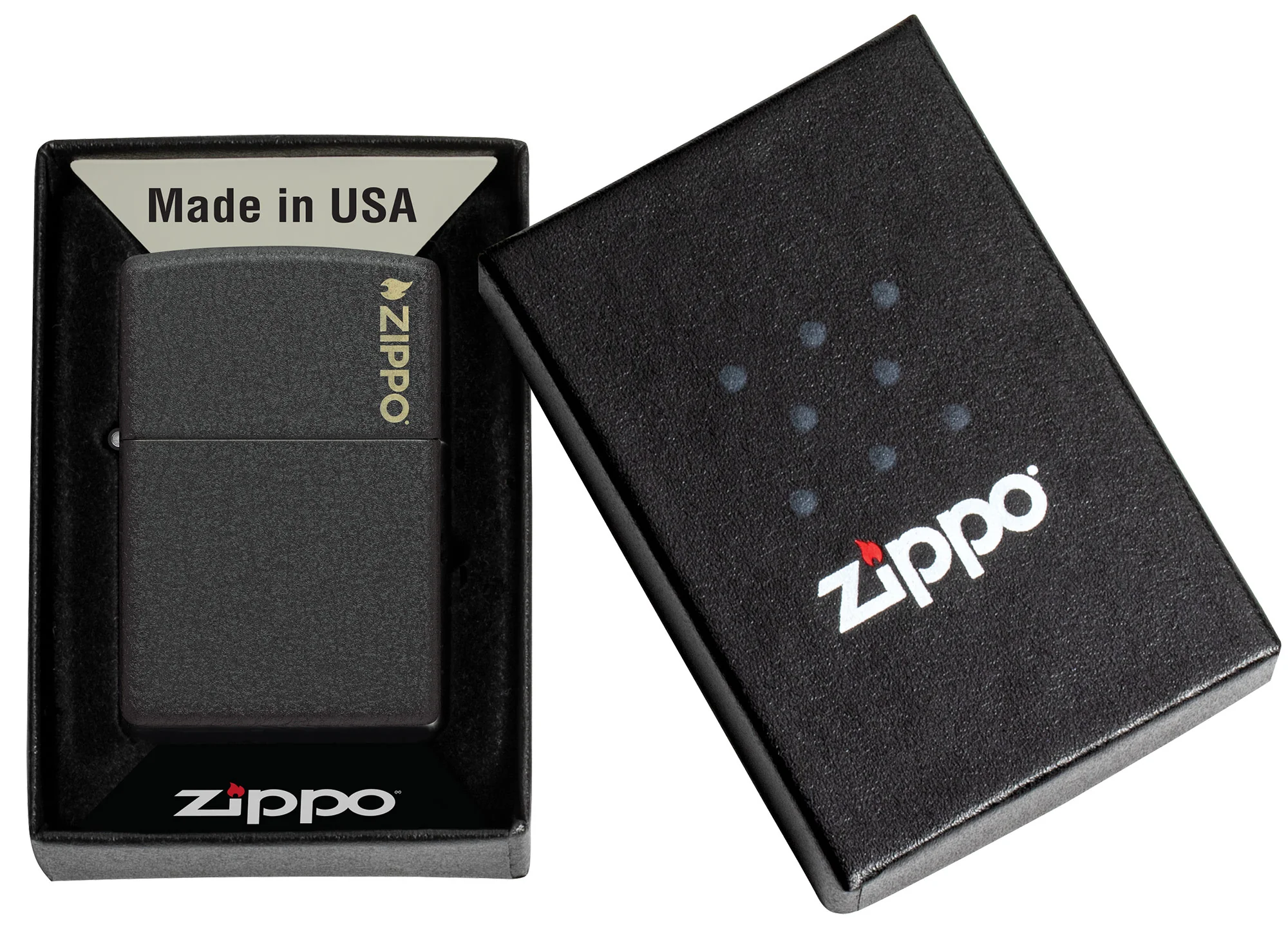 Classic Black Crackle® Zippo Logo - Image 7