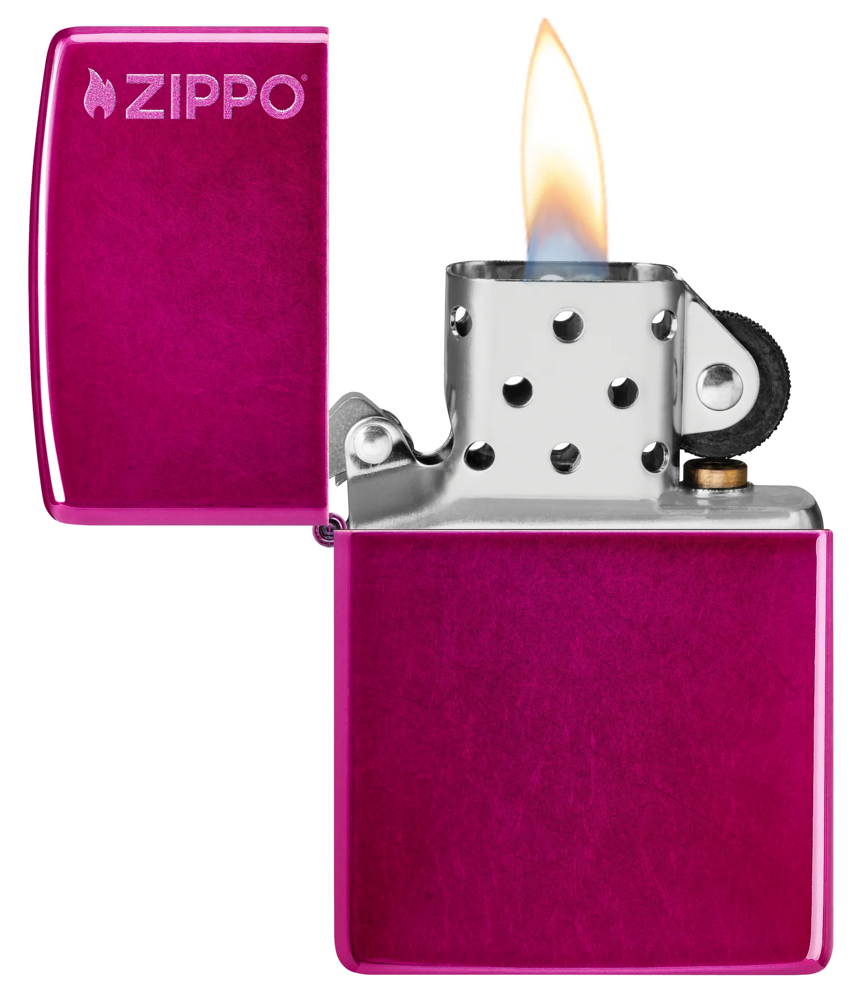 Classic Candy Raspberry Zippo Logo - Image 4