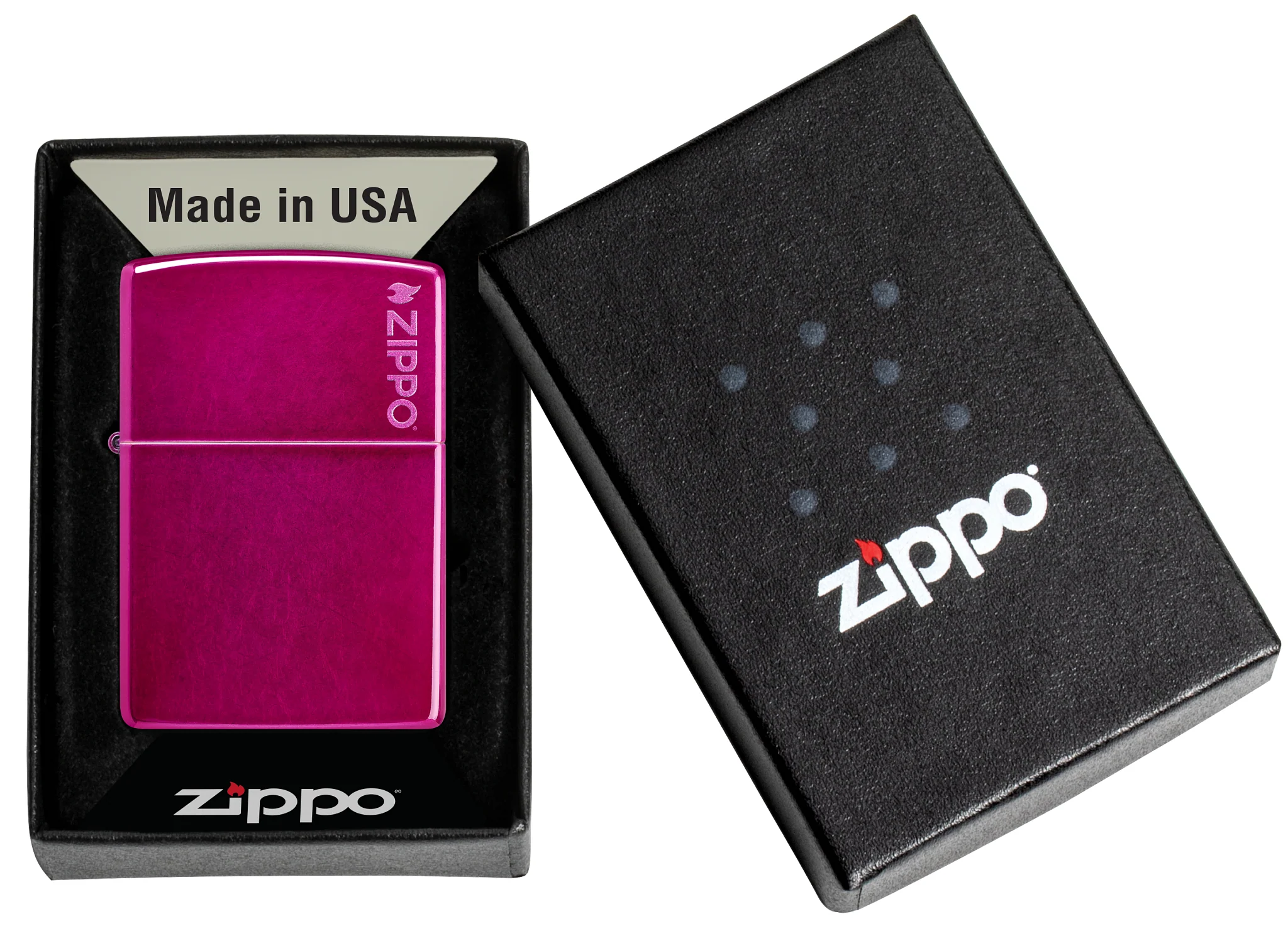 Classic Candy Raspberry Zippo Logo - Image 7