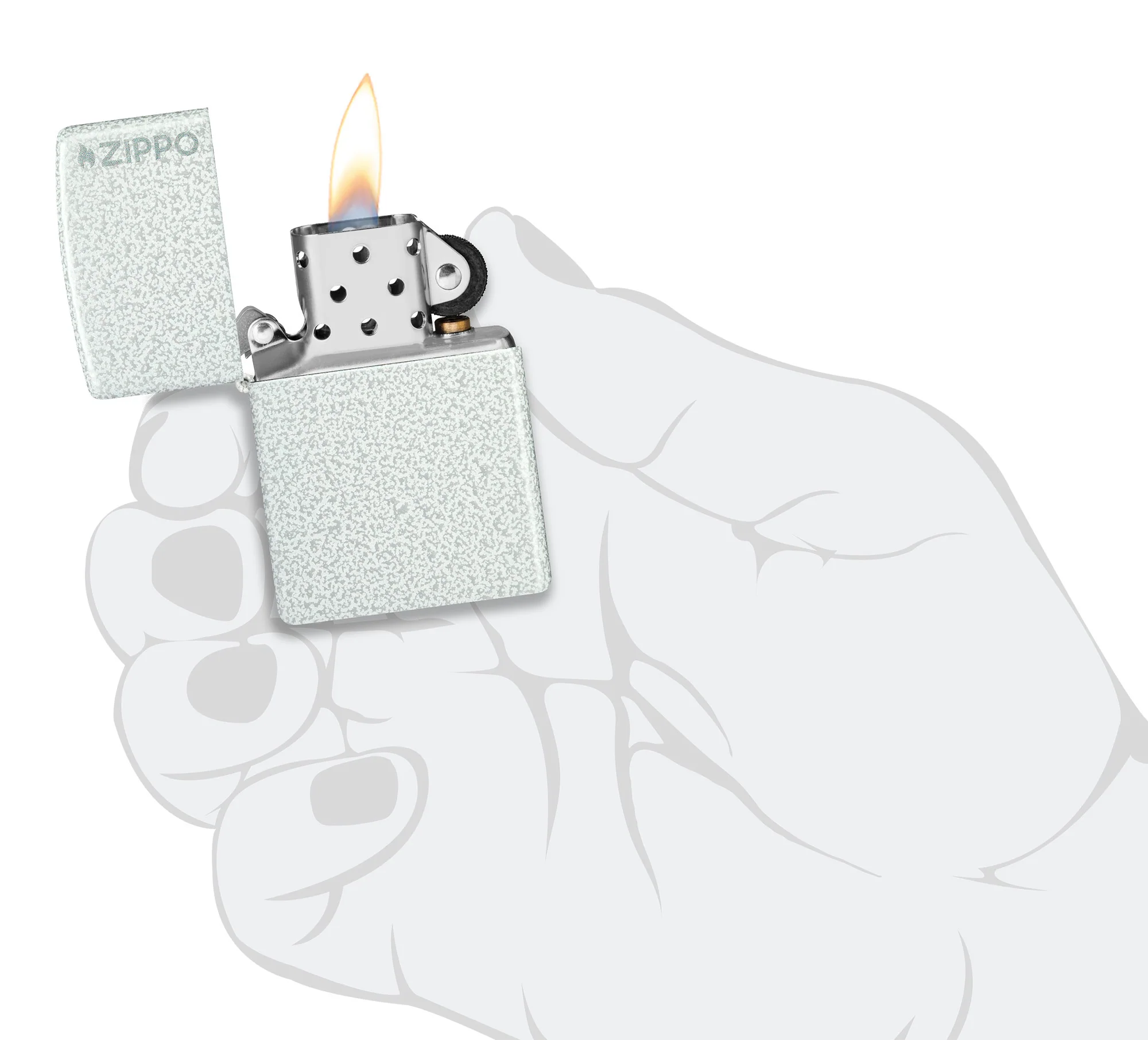 Classic Glacier Zippo Logo - Image 5