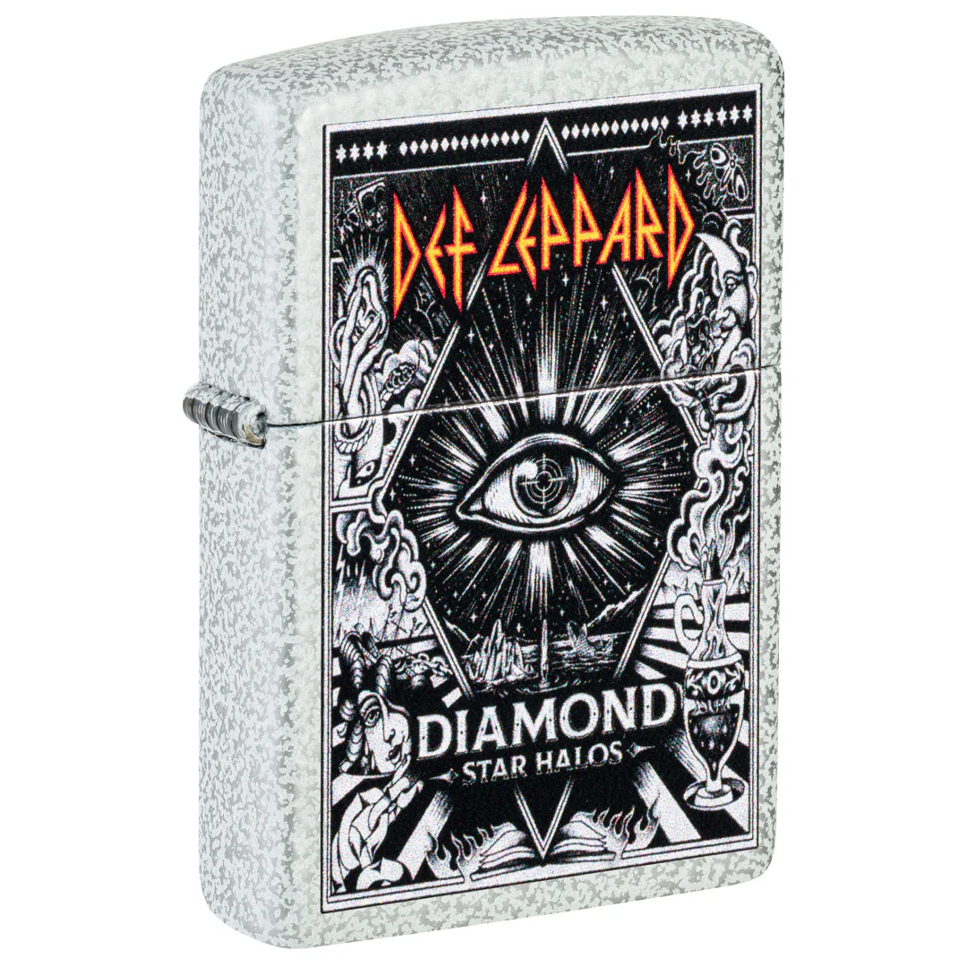 Def Leppard Diamond Star Halos Design