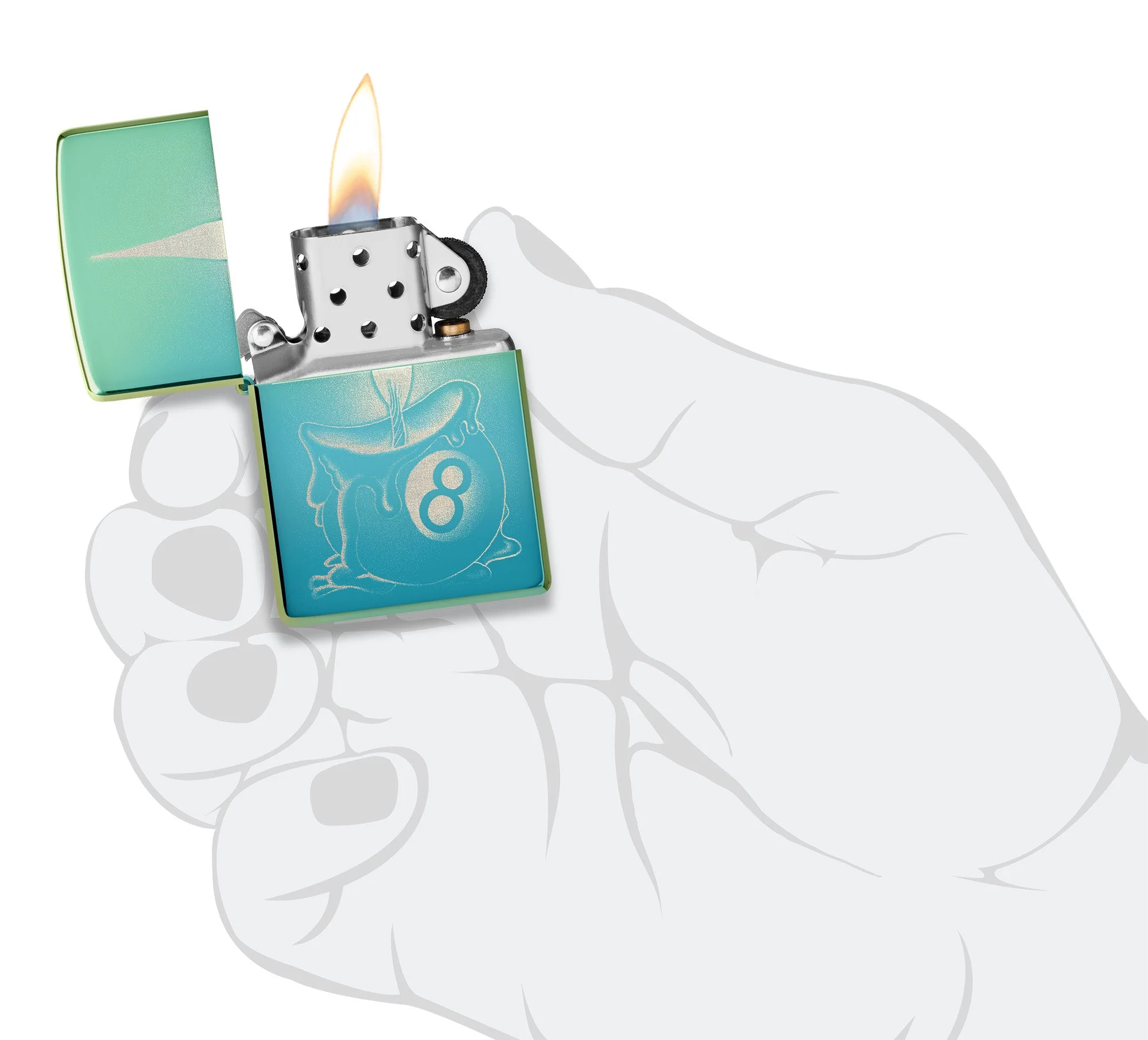 Eight Ball Tattoo Design - Image 4