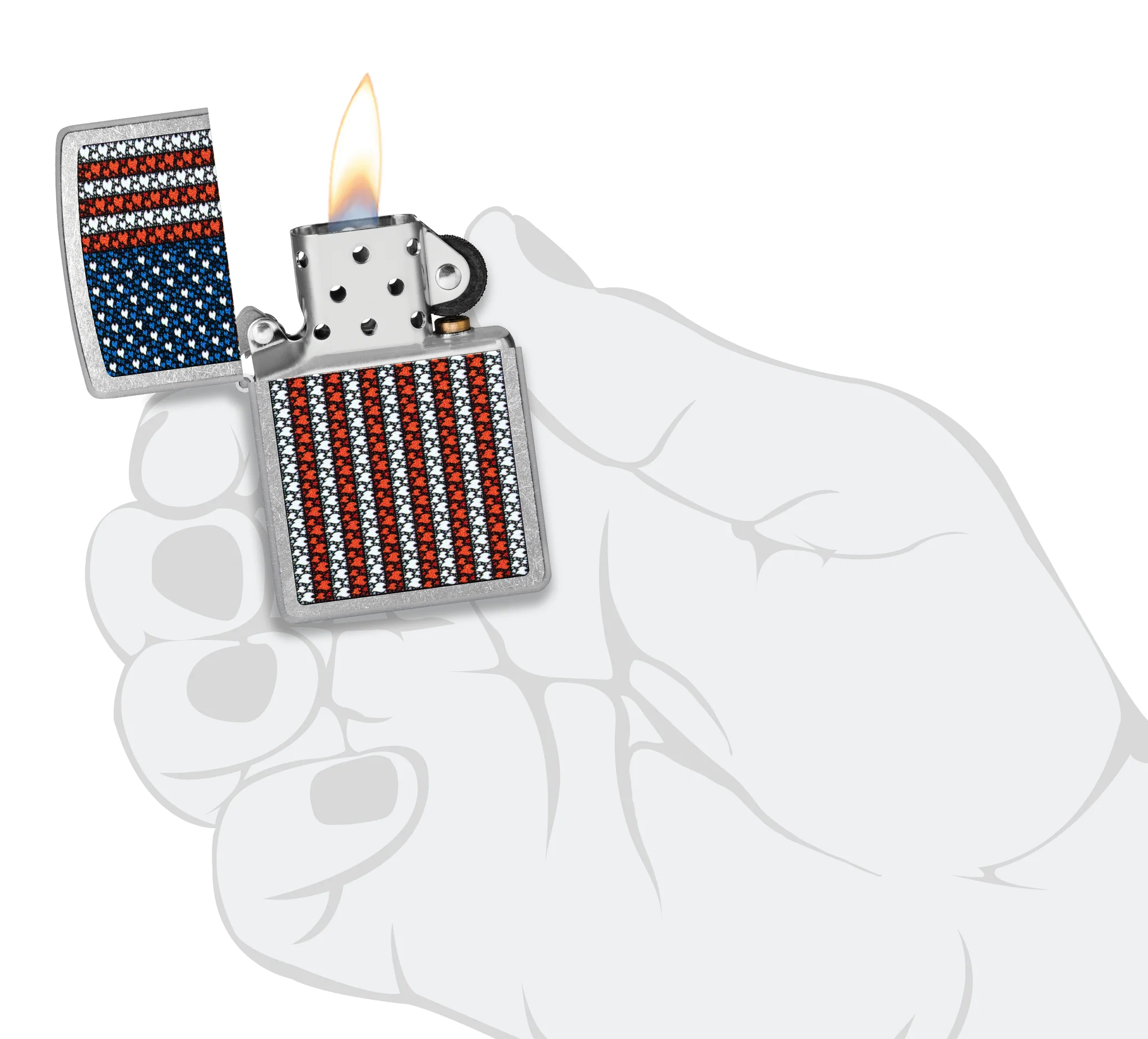 Flame Spangled Banner Design - Image 6