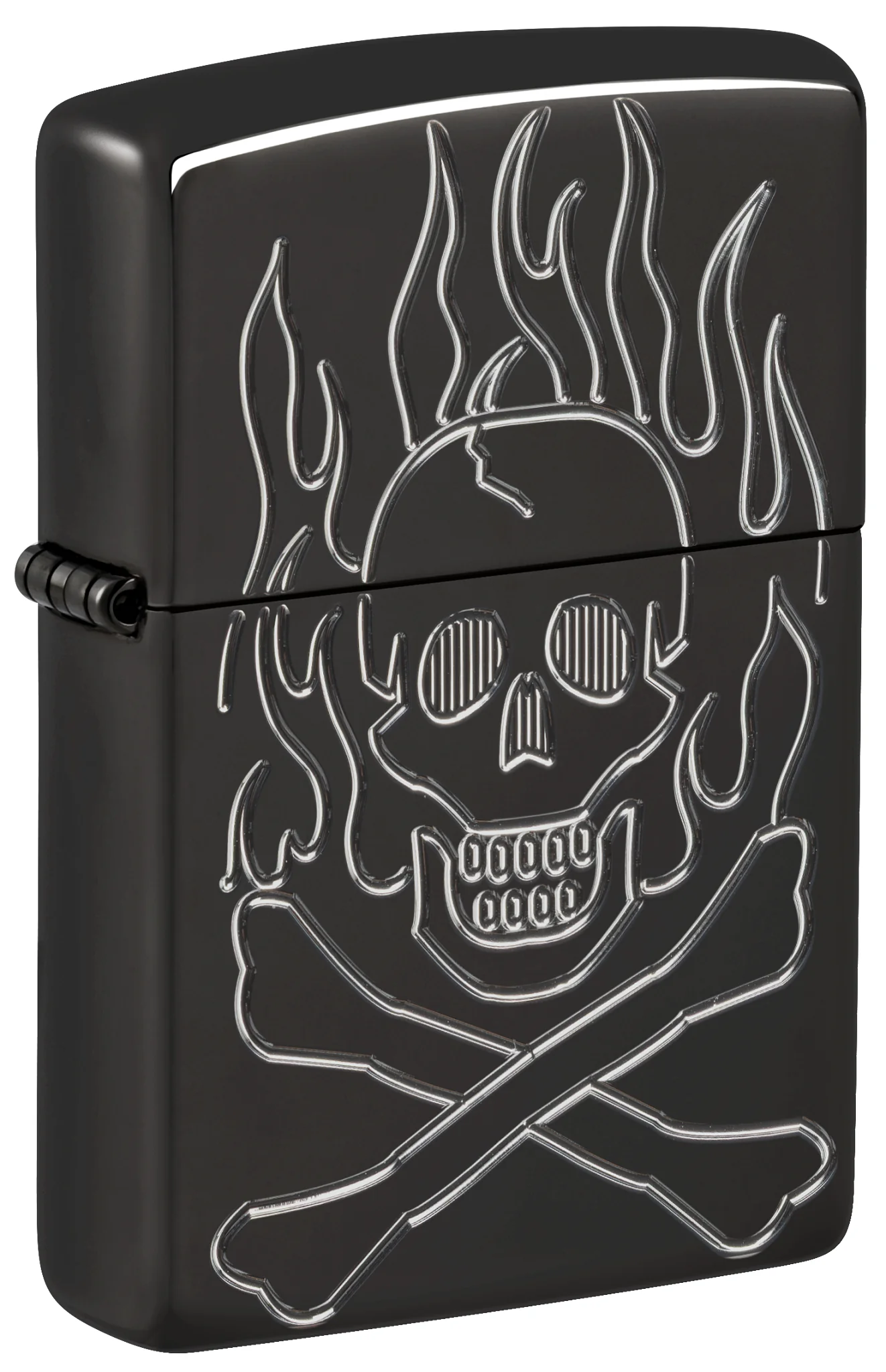 Flaming Skull Design