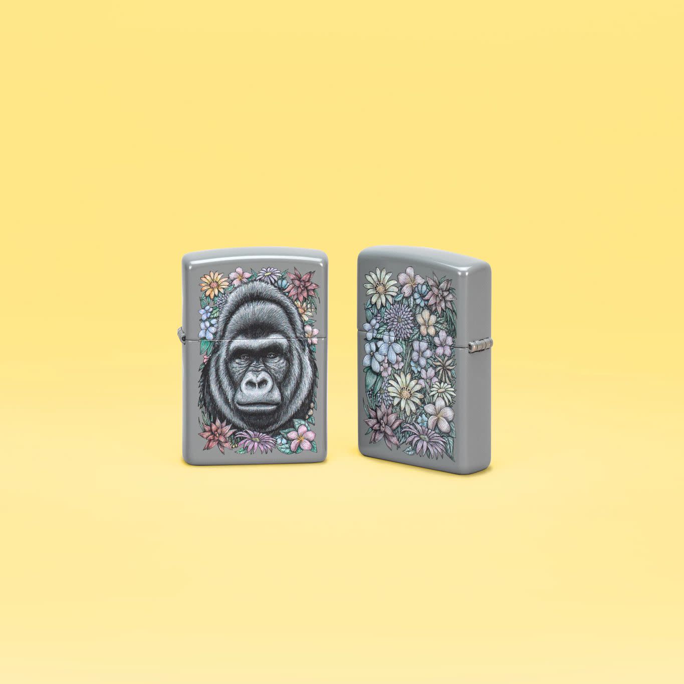 Floral Gorilla Design - Image 2