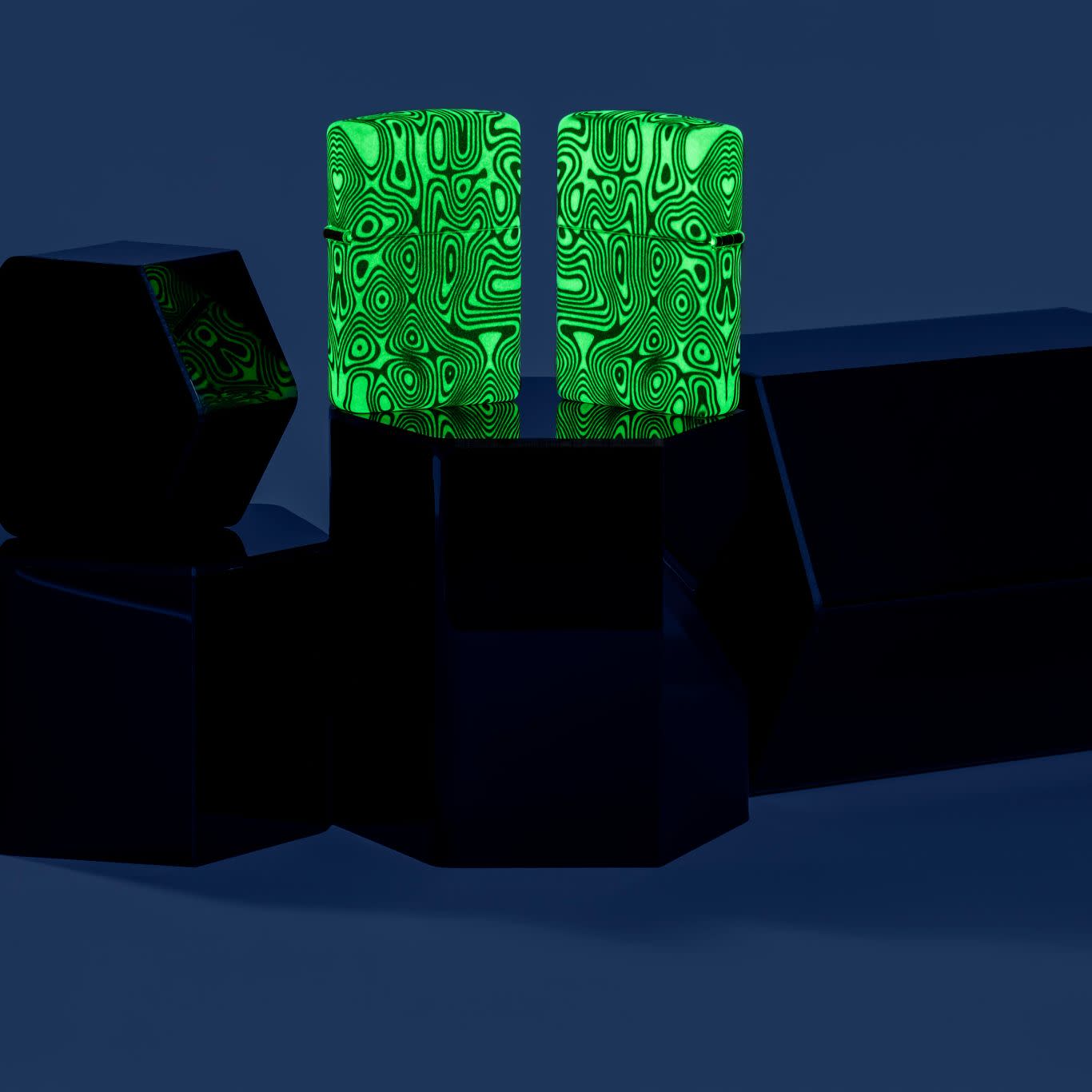 Glowing Swirls Design - Image 2