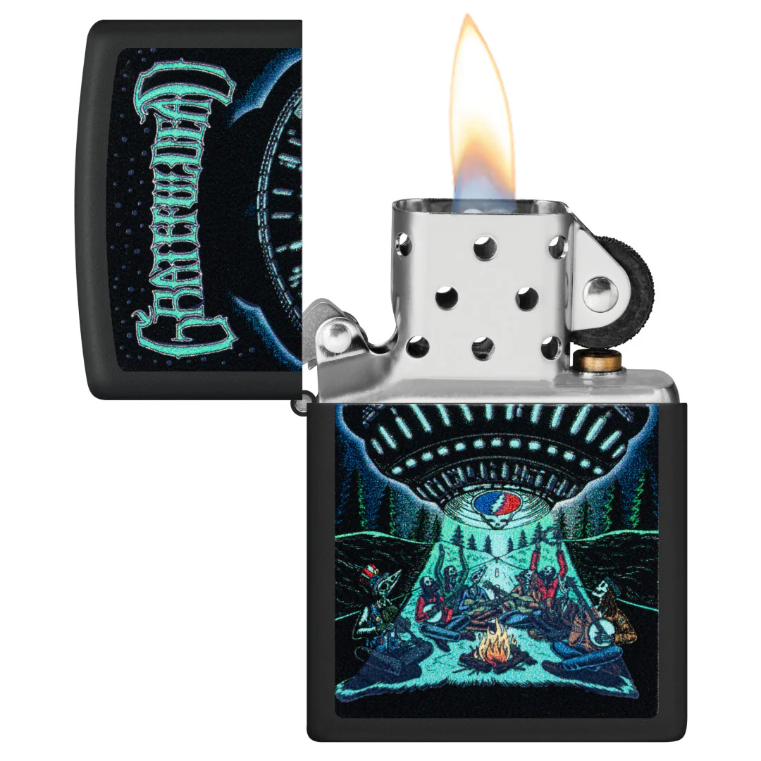 Grateful Dead Black Light UFO Design - Image 4