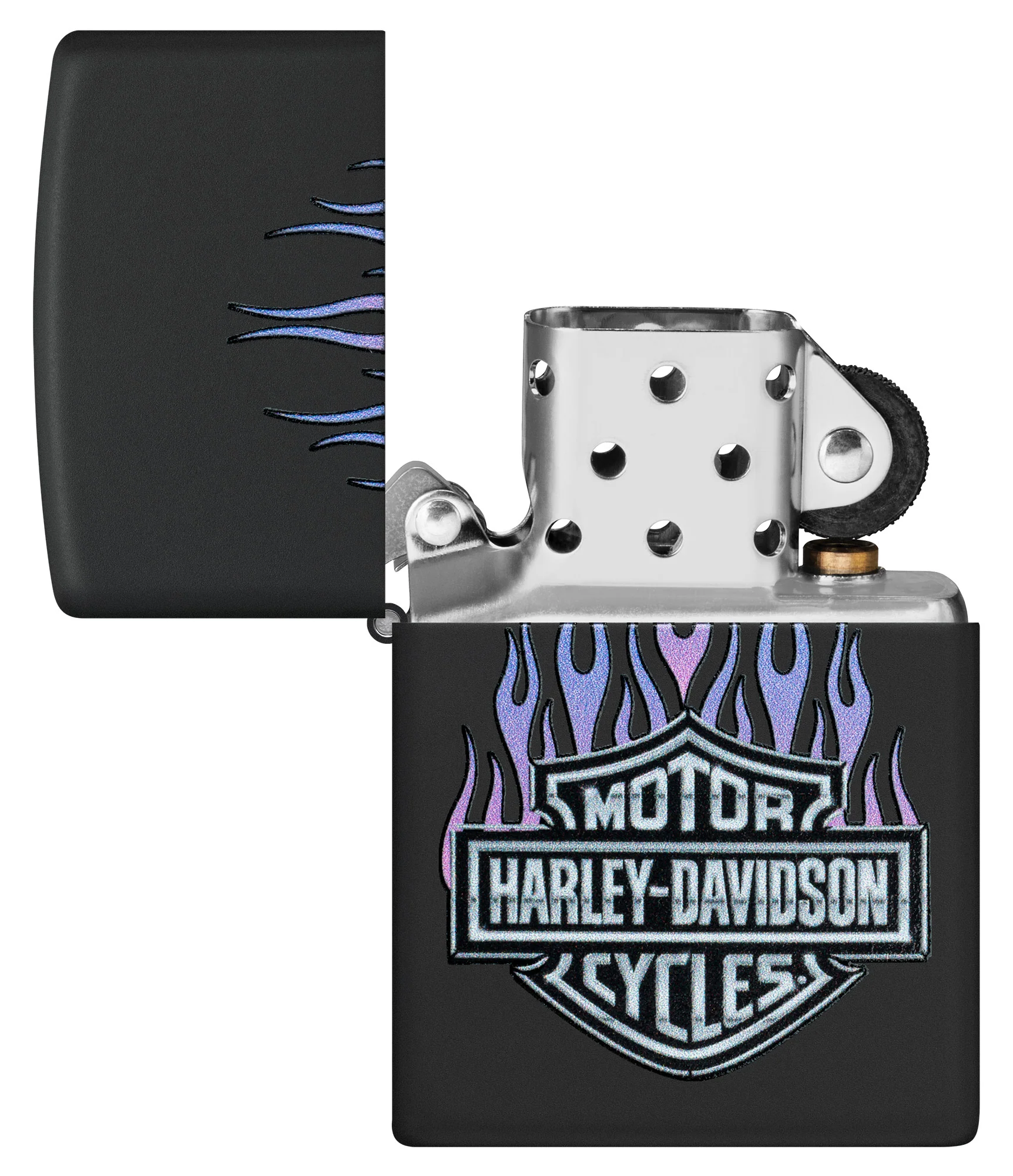 Harley-Davidson® Purple Flames Design - Image 5