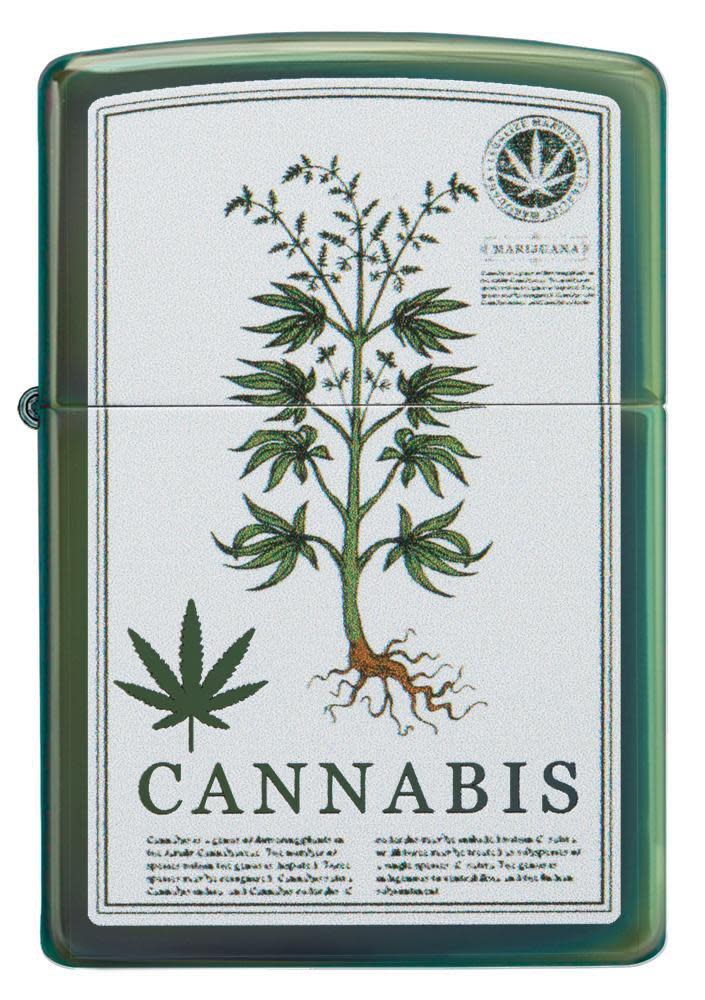 High Polish Green Cannabis Design - Image 3