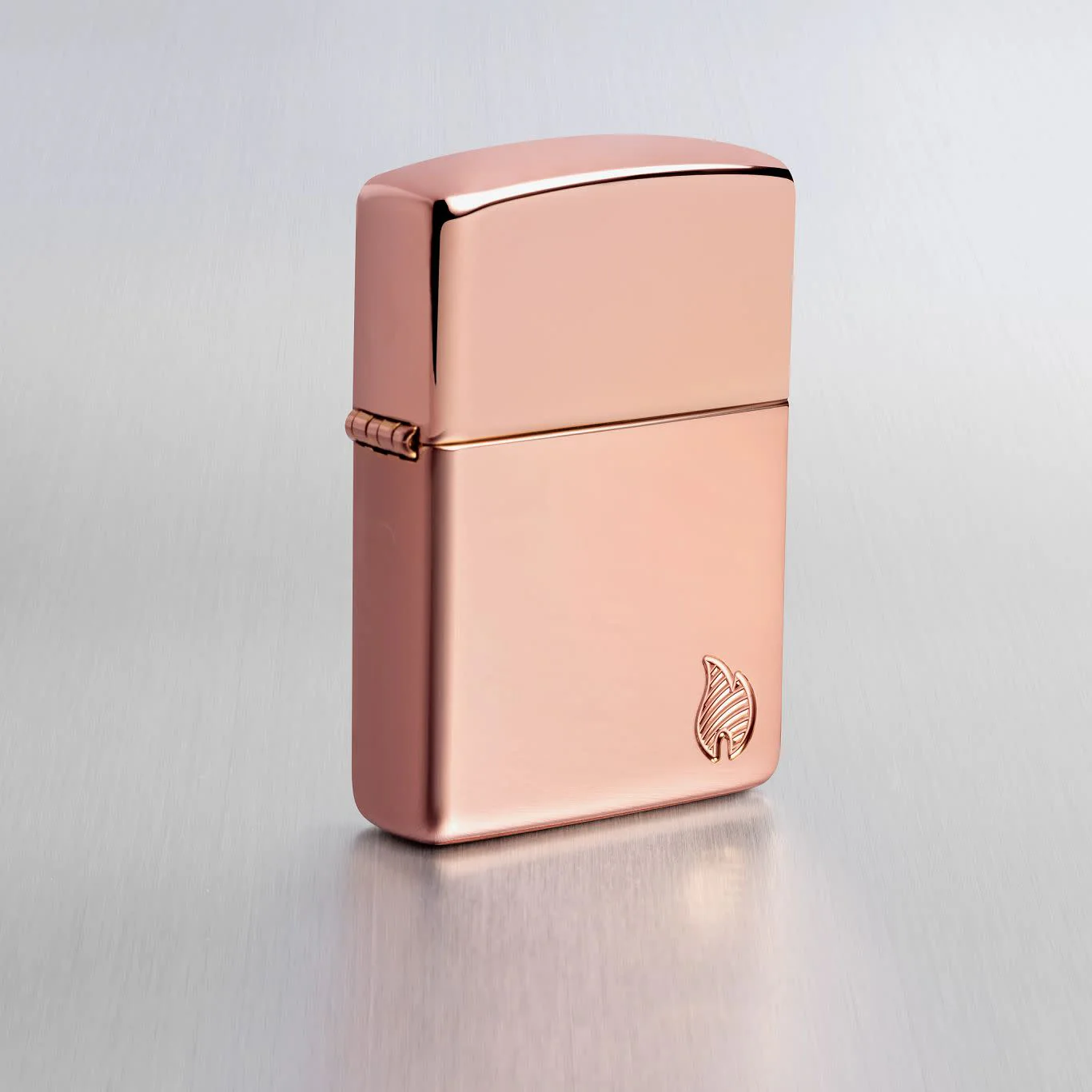 Armor® High Polish Rose Gold Flame Design - Image 2