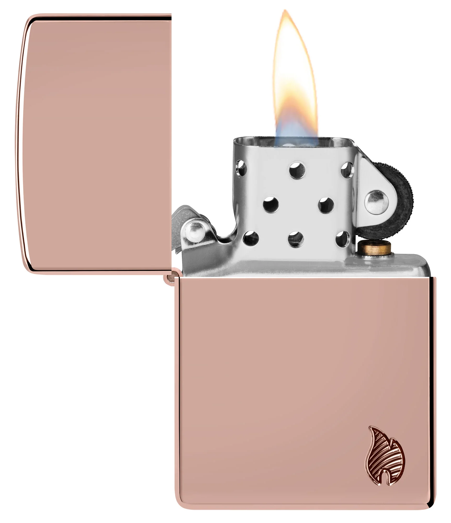 Armor® High Polish Rose Gold Flame Design - Image 4