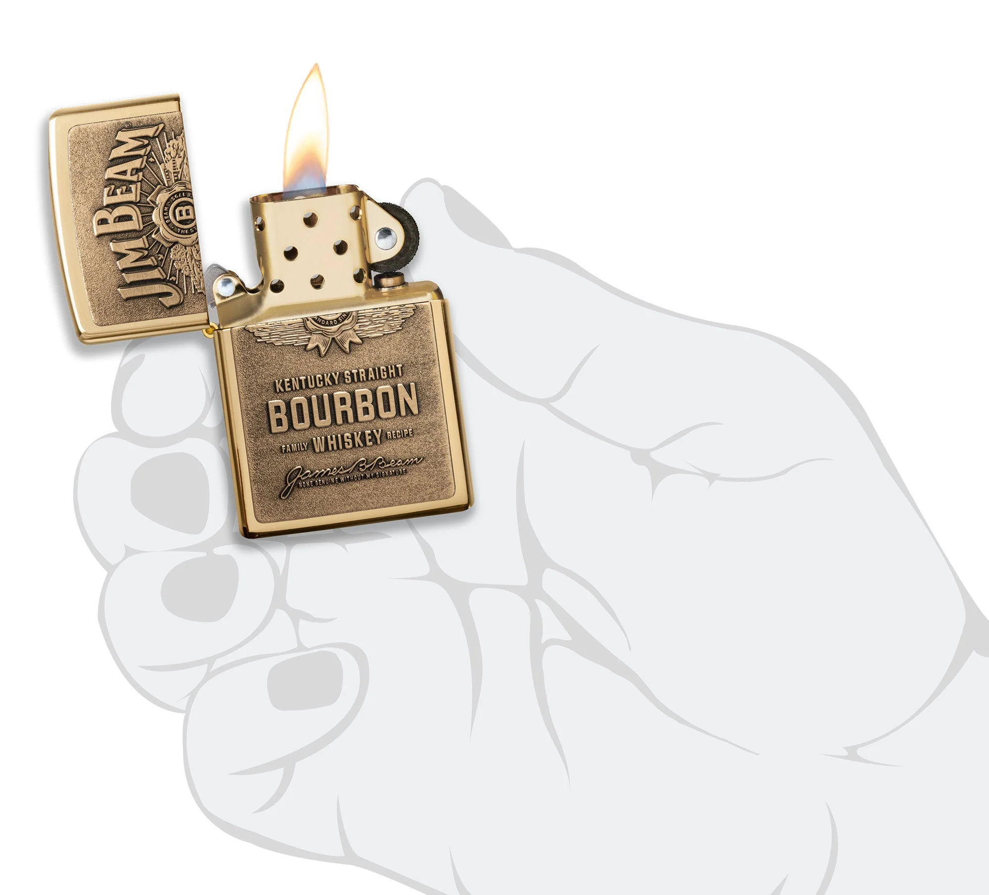 Jim Beam® Brass Emblem - Image 4