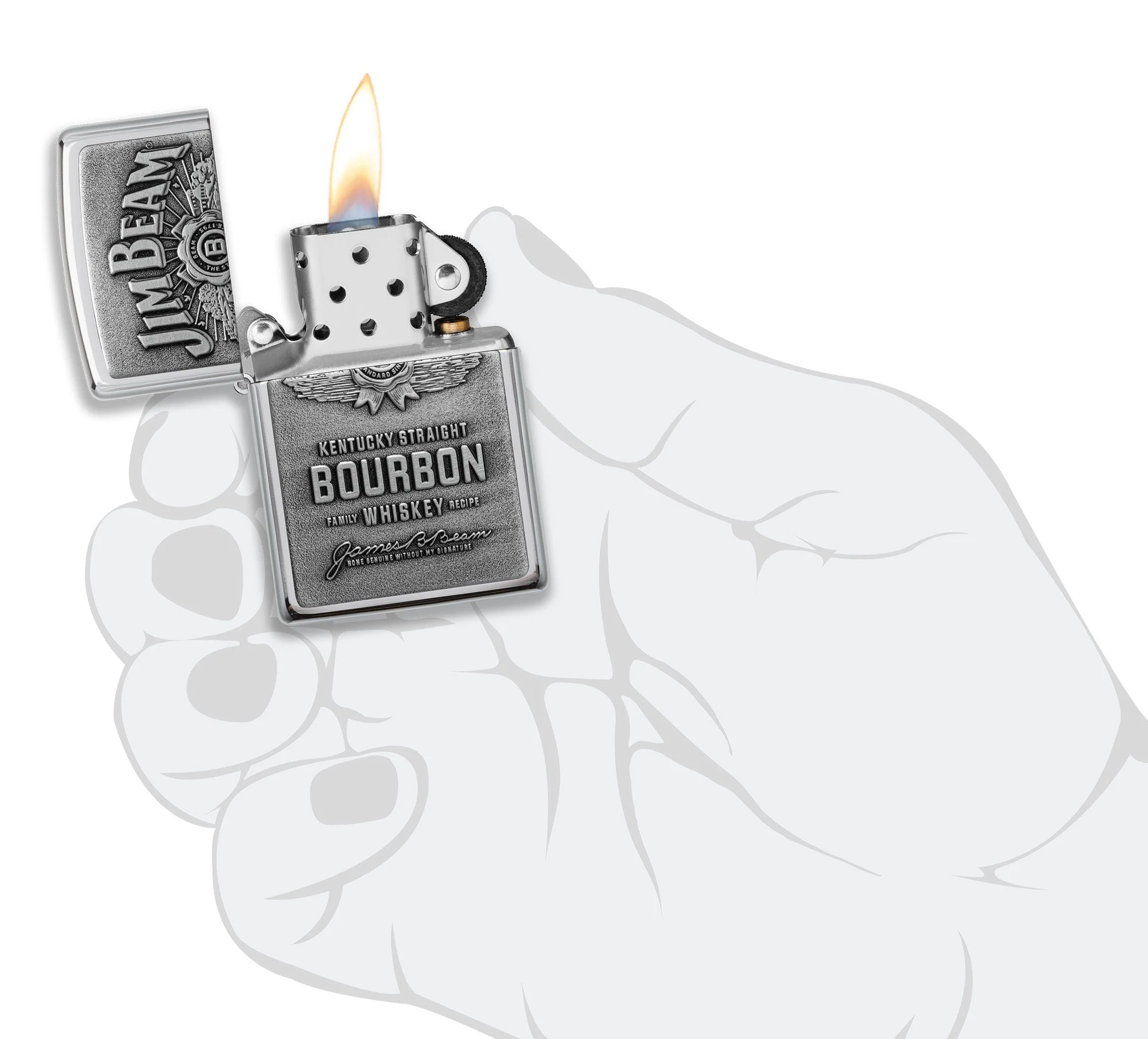 Jim Beam® Chrome Emblem - Image 4