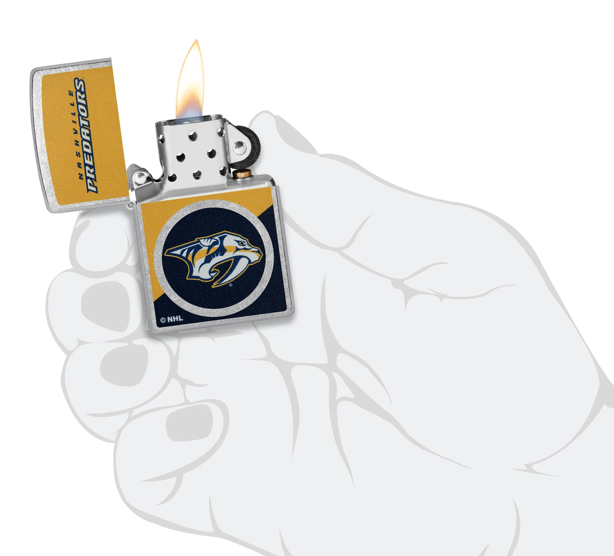 Nashville Predators® Colorblock Logo Design - Image 6