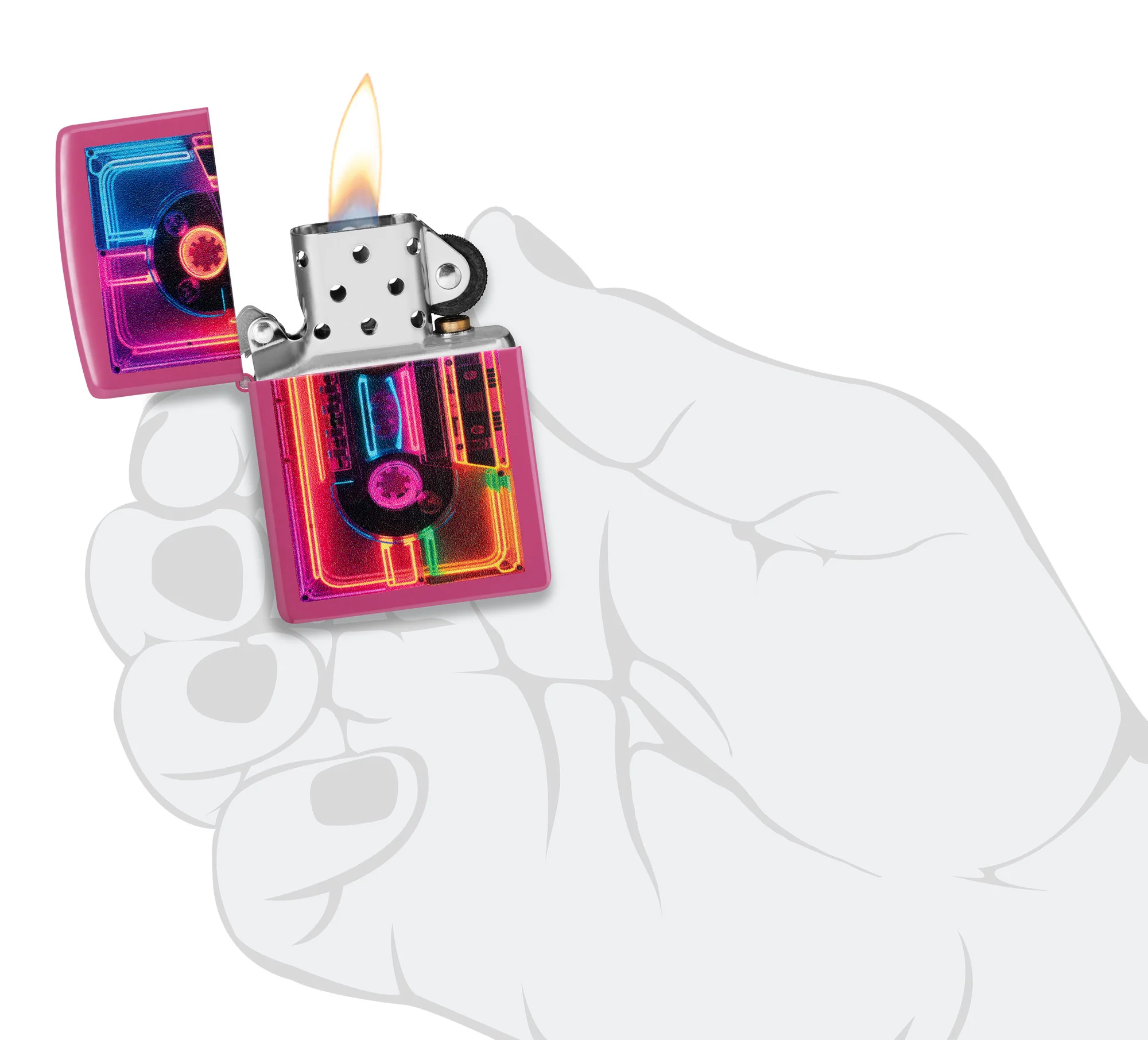 Neon Cassette Design - Image 6