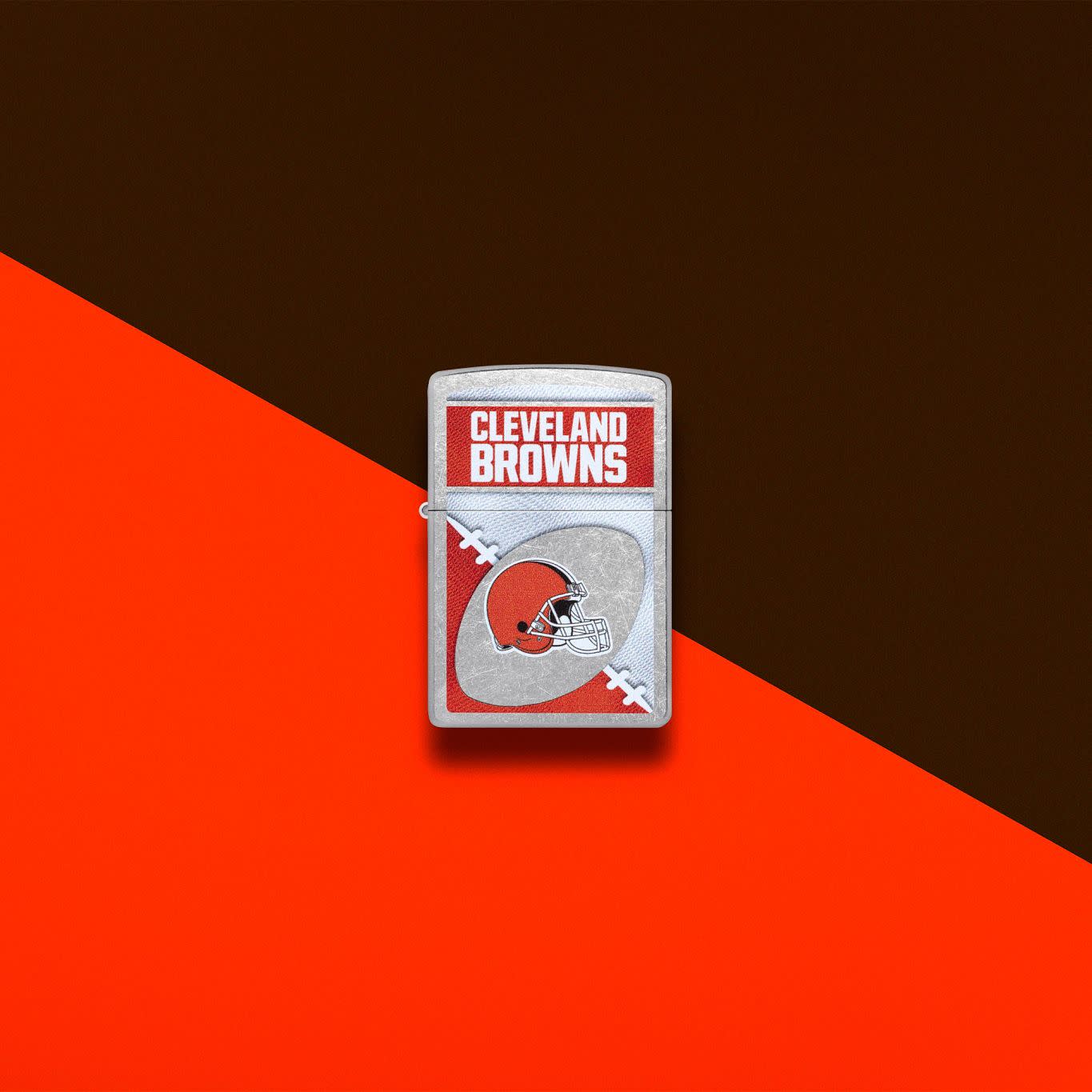 NFL Cleveland Browns Chrome Logo Design - Image 2