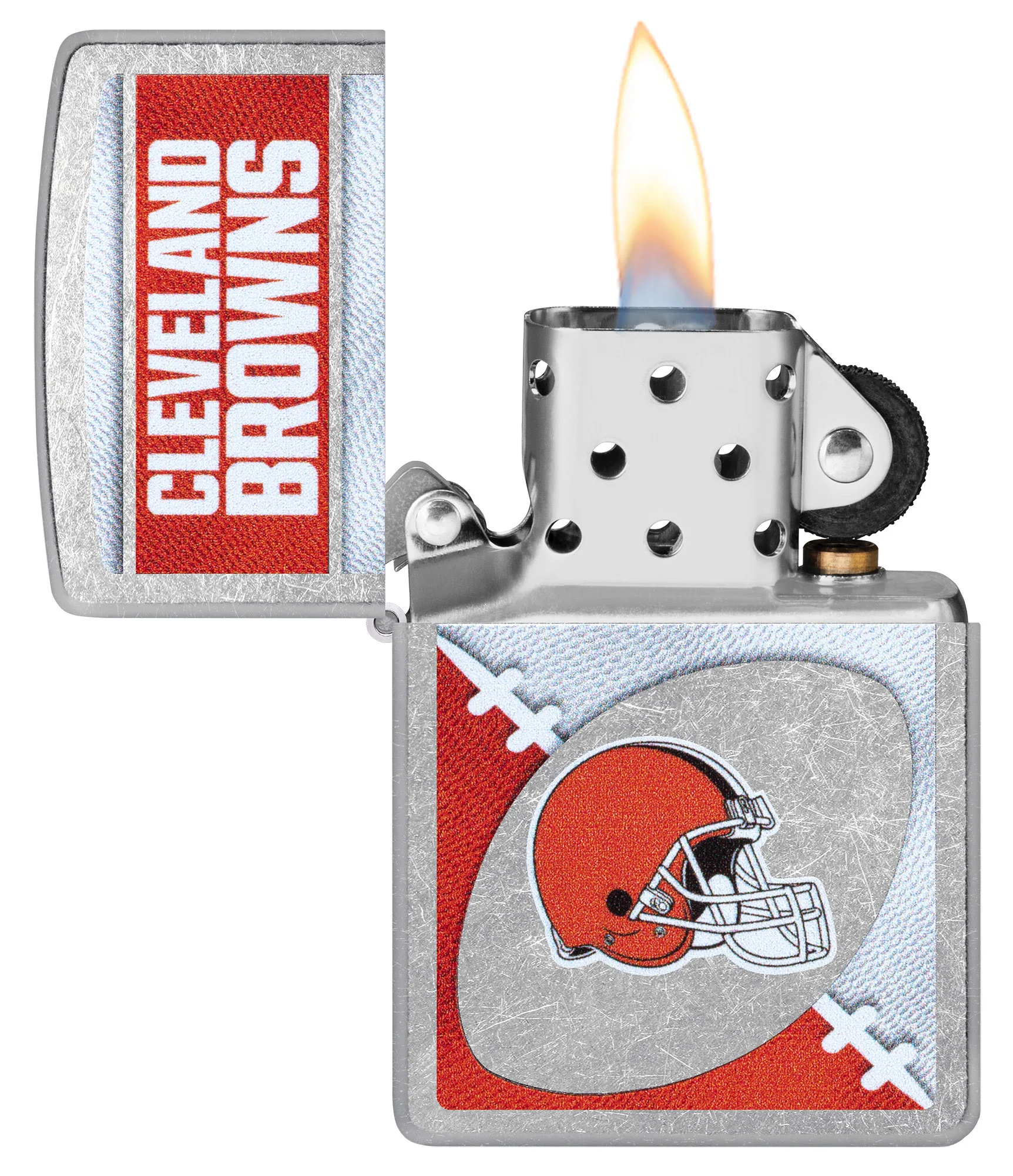 NFL Cleveland Browns Chrome Logo Design - Image 4