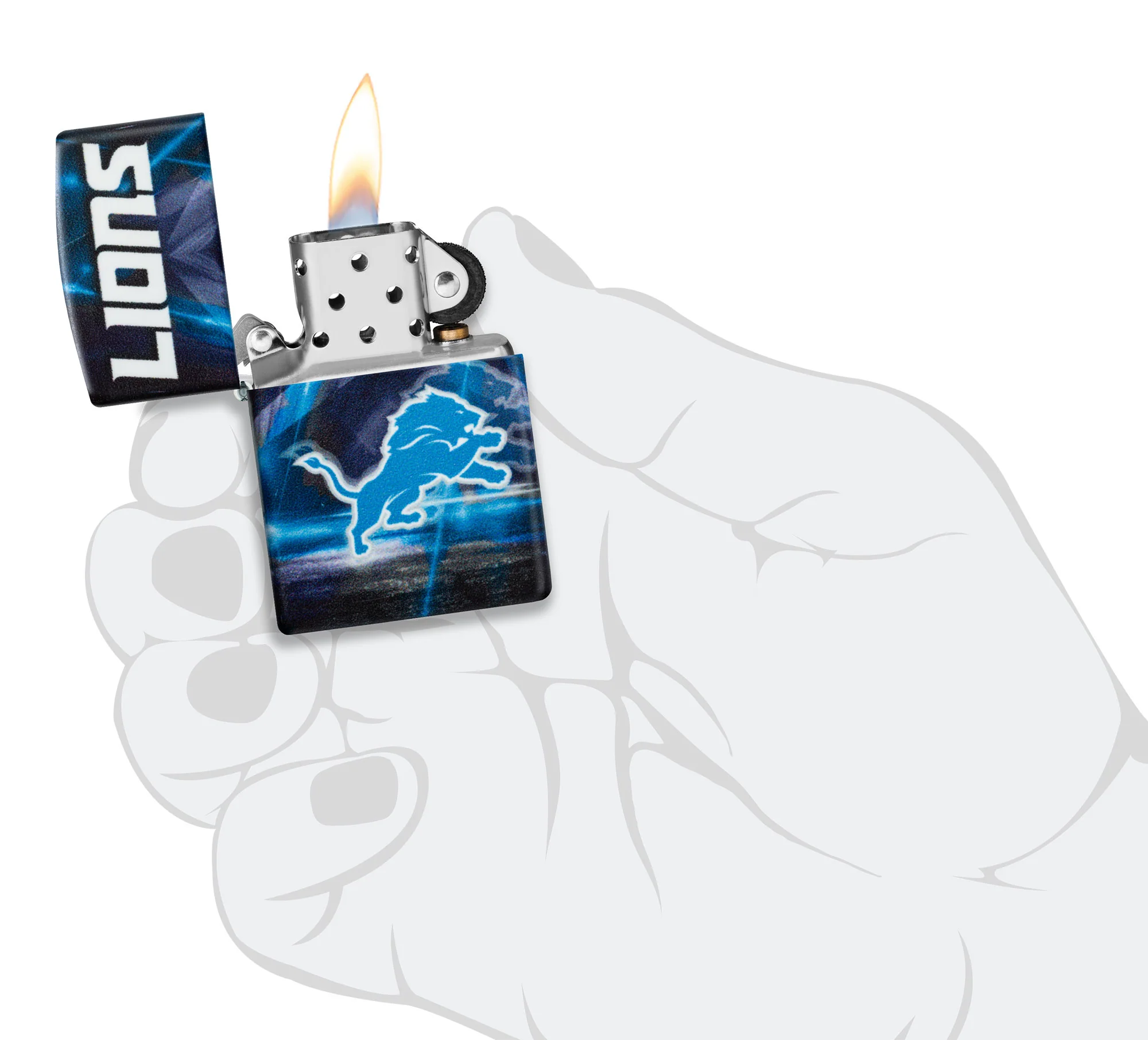 NFL Detroit Lions Team Spirit Design - Image 6