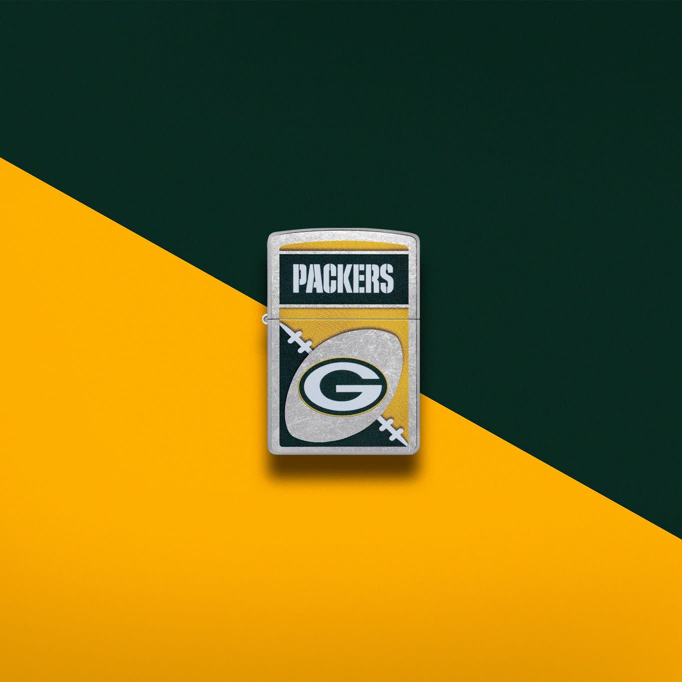 NFL Green Bay Packers Chrome Logo Design - Image 2