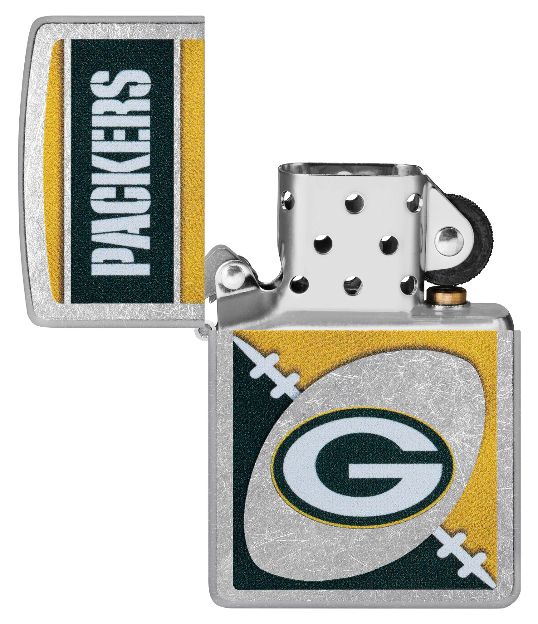 NFL Green Bay Packers Chrome Logo Design - Image 5