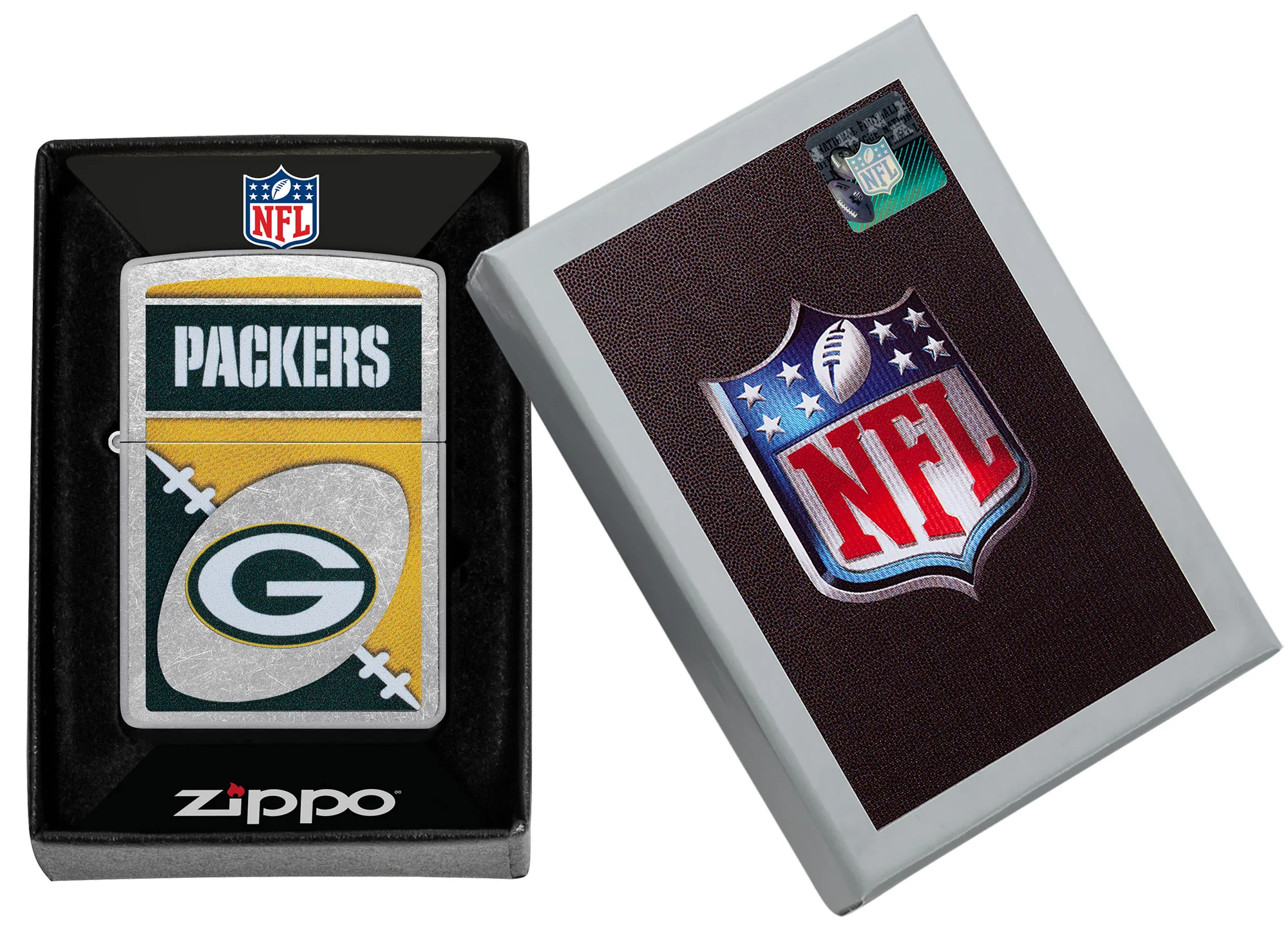 NFL Green Bay Packers Chrome Logo Design - Image 7
