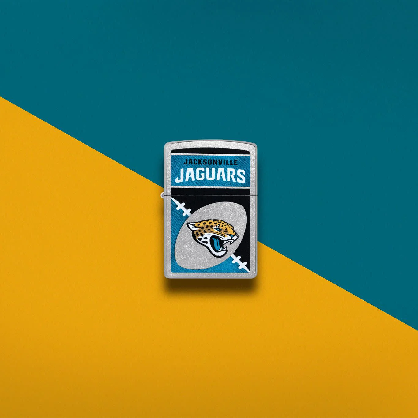 NFL Jacksonville Jaguars Chrome Logo Design - Image 2