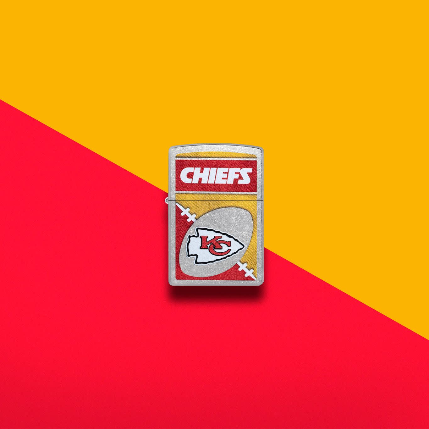 NFL Kansas City Chiefs Chrome Logo Design - Image 2