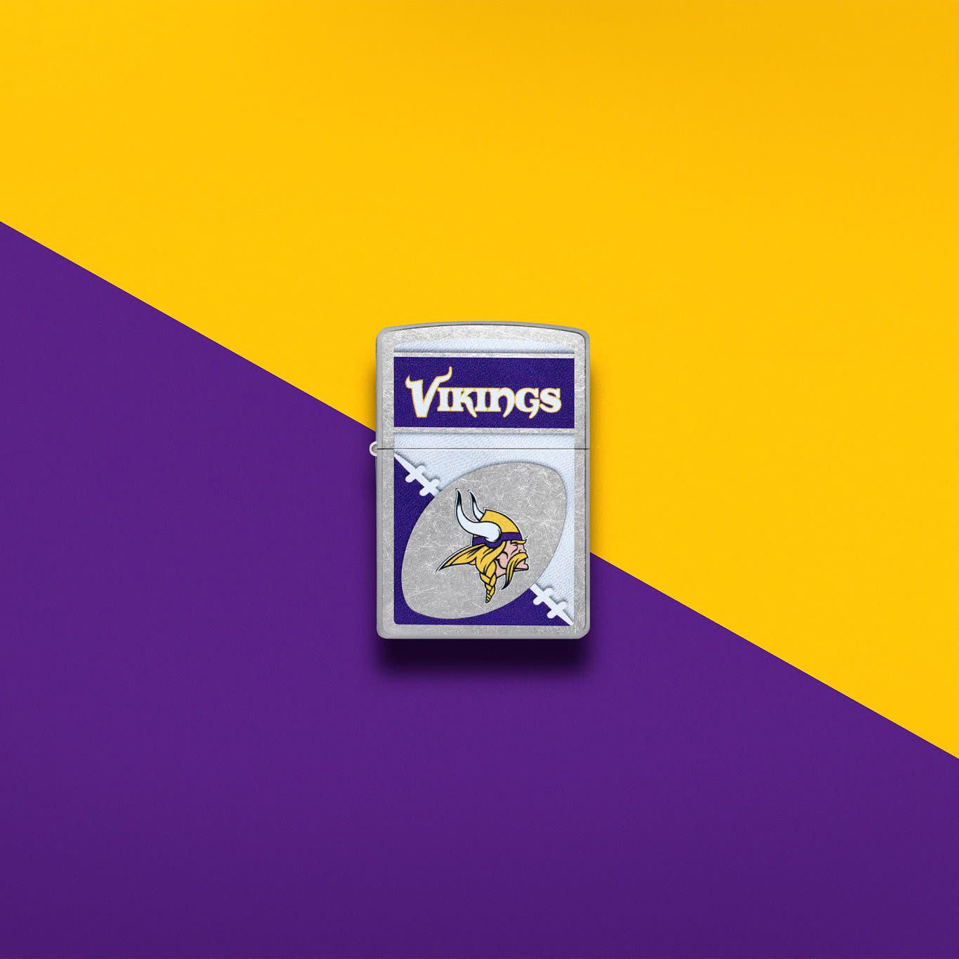 NFL Minnesota Vikings Chrome Logo Design - Image 2