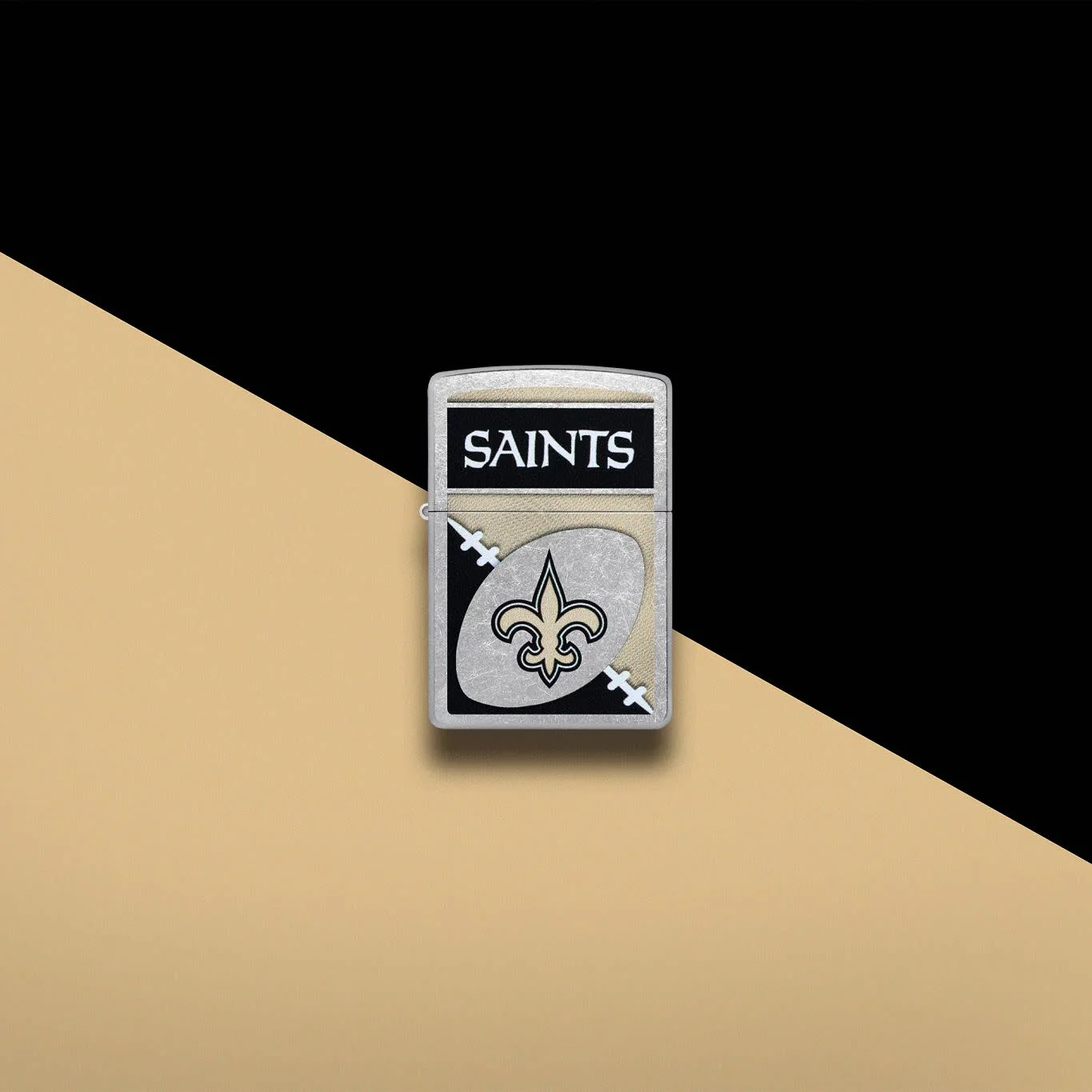 NFL New Orleans Saints Chrome Logo Design - Image 2