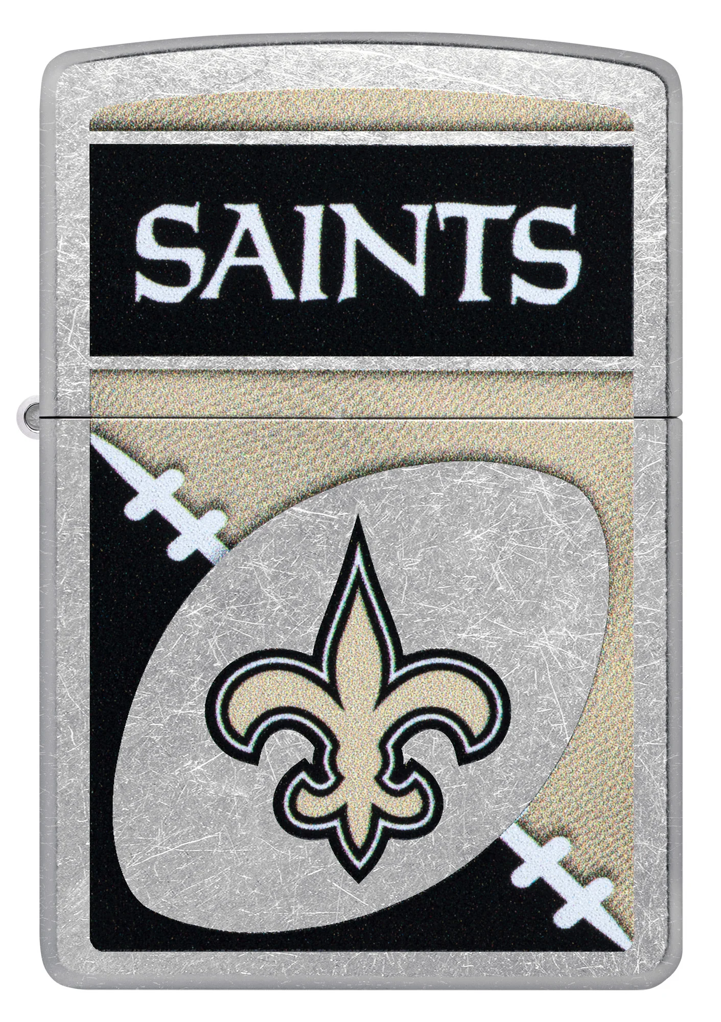 NFL New Orleans Saints Chrome Logo Design - Image 3