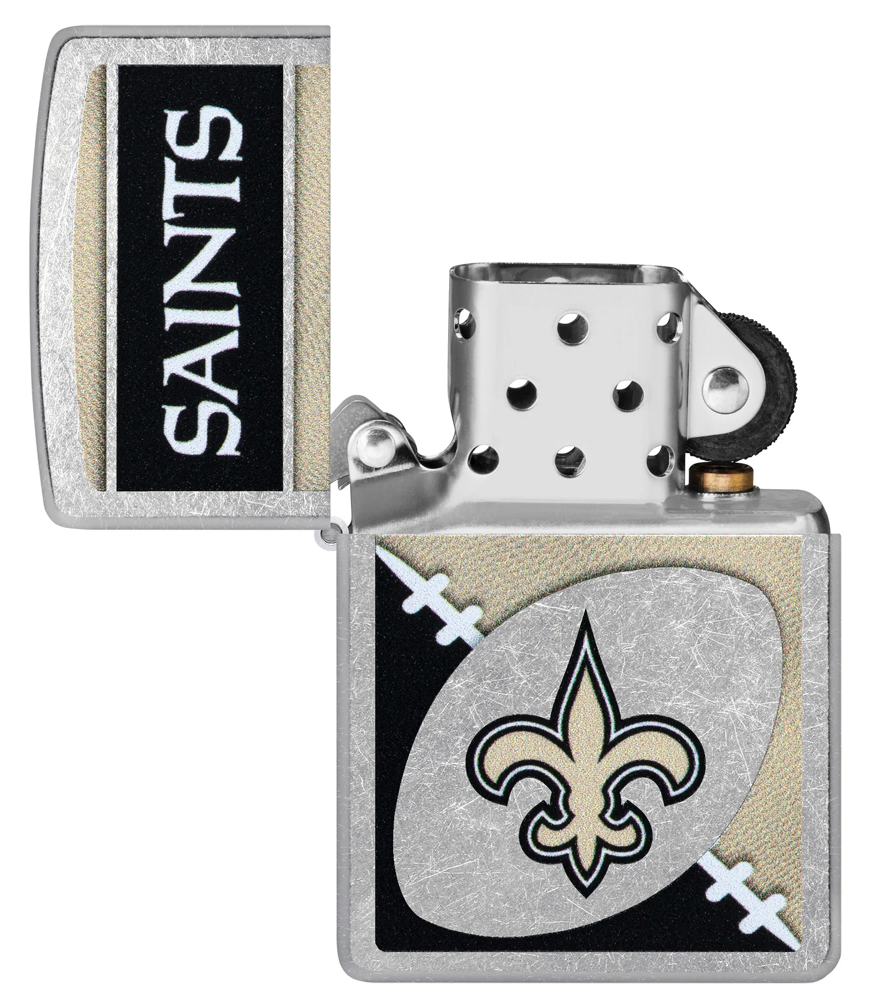 NFL New Orleans Saints Chrome Logo Design - Image 5