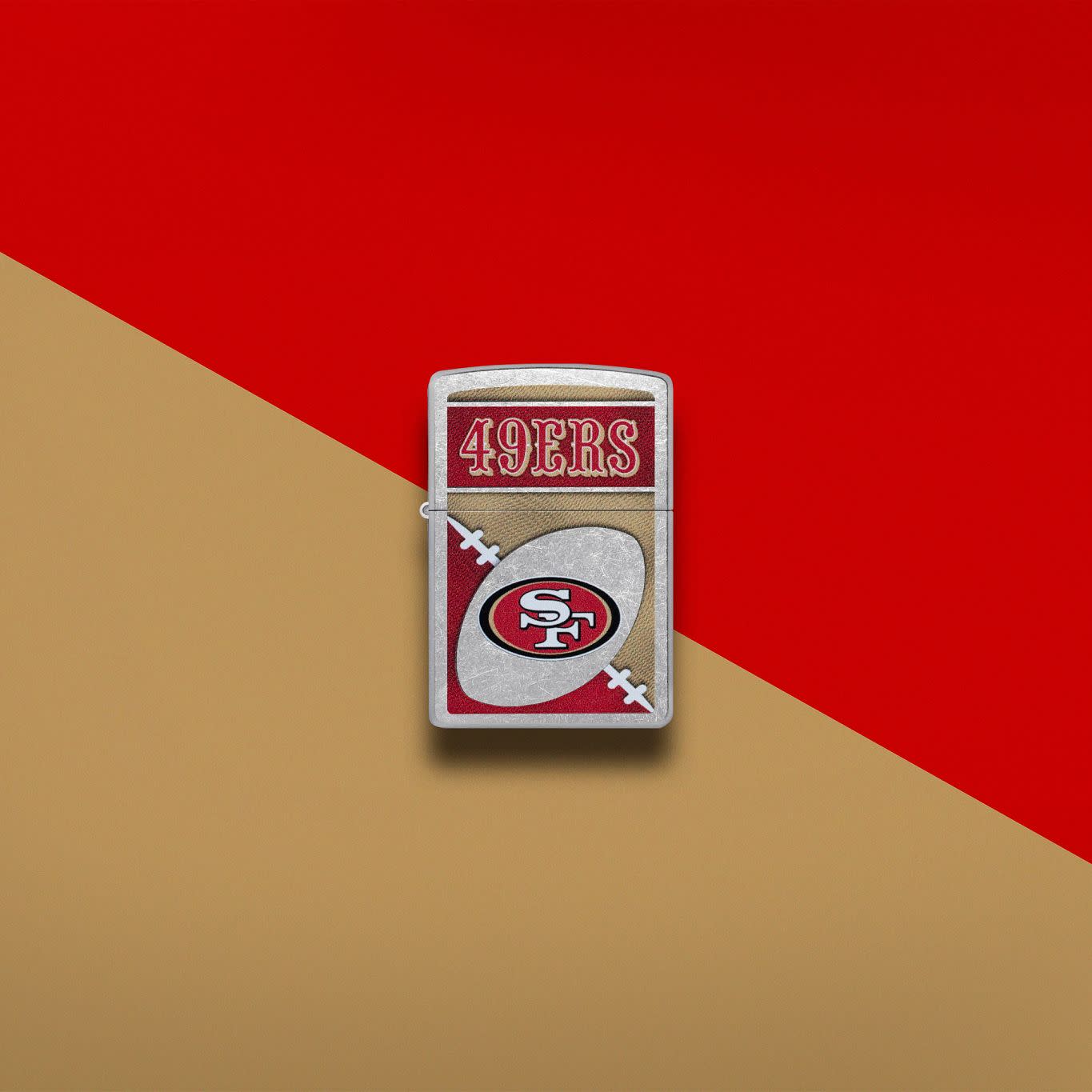 NFL San Francisco 49ers Chrome Logo Design - Image 2