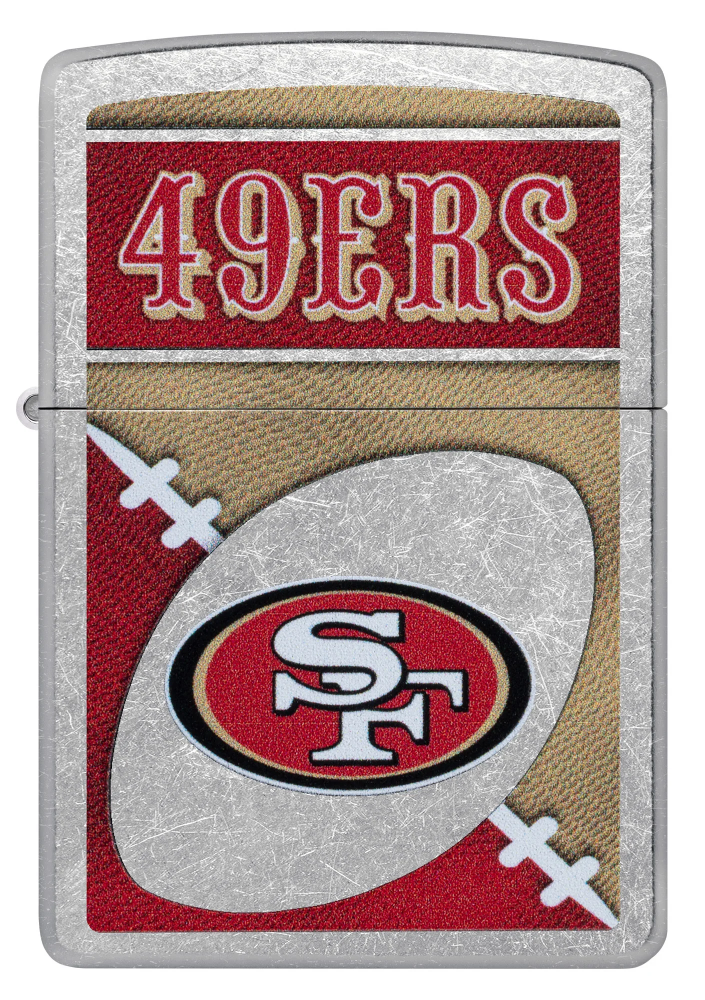 NFL San Francisco 49ers Chrome Logo Design - Image 3