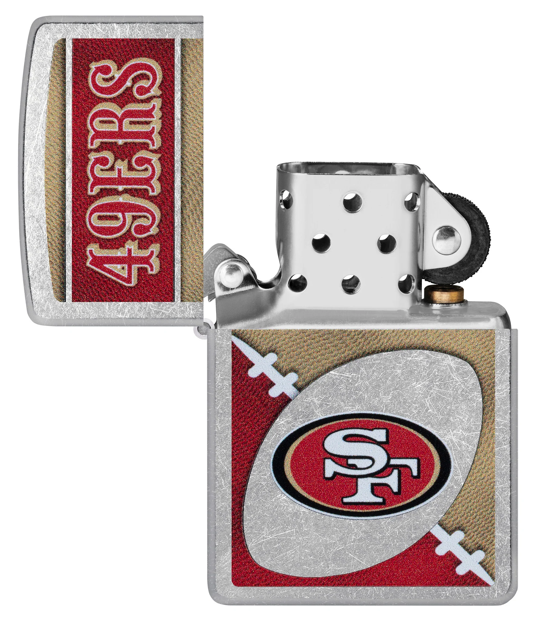 NFL San Francisco 49ers Chrome Logo Design - Image 5