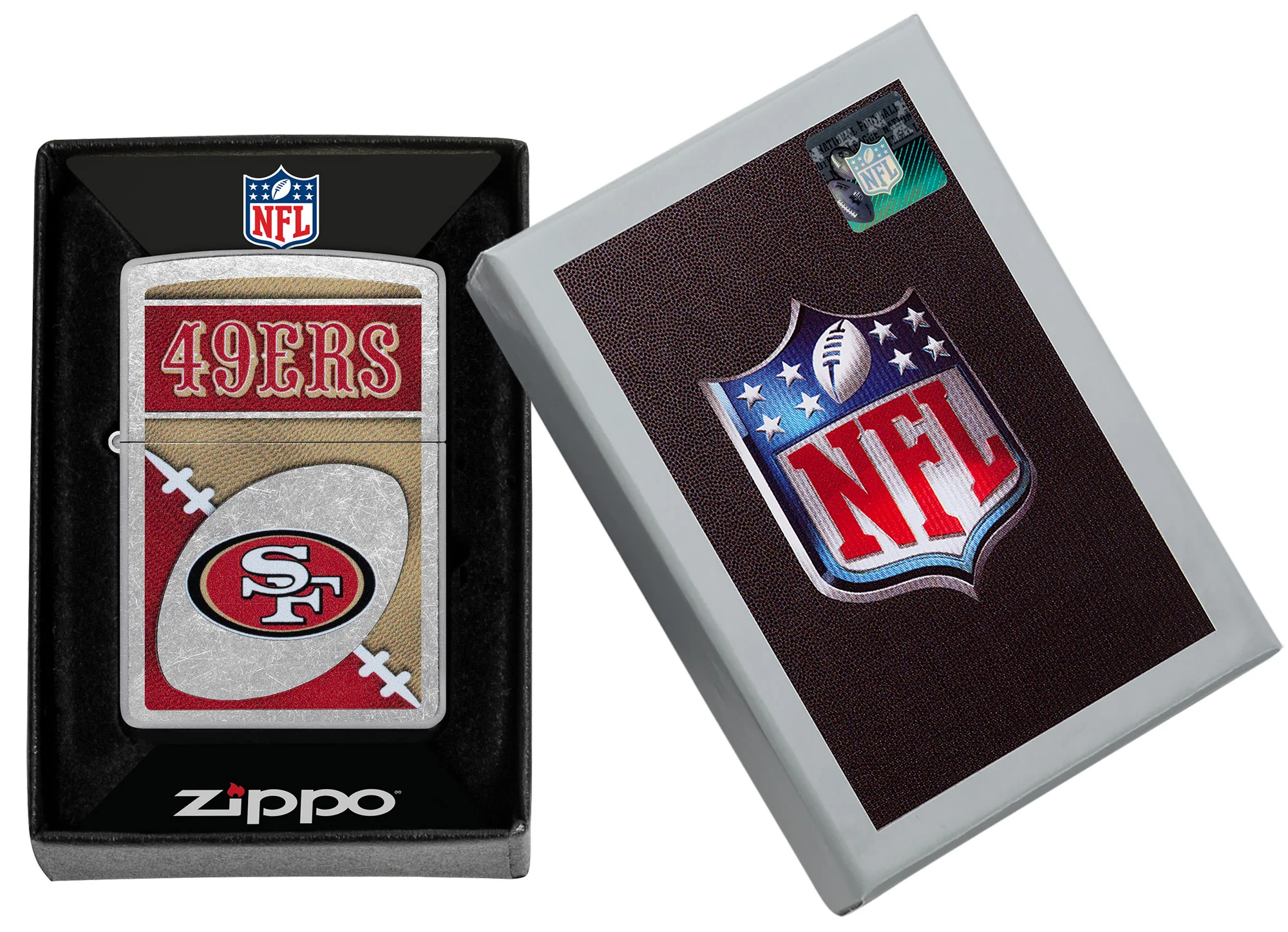NFL San Francisco 49ers Chrome Logo Design - Image 7