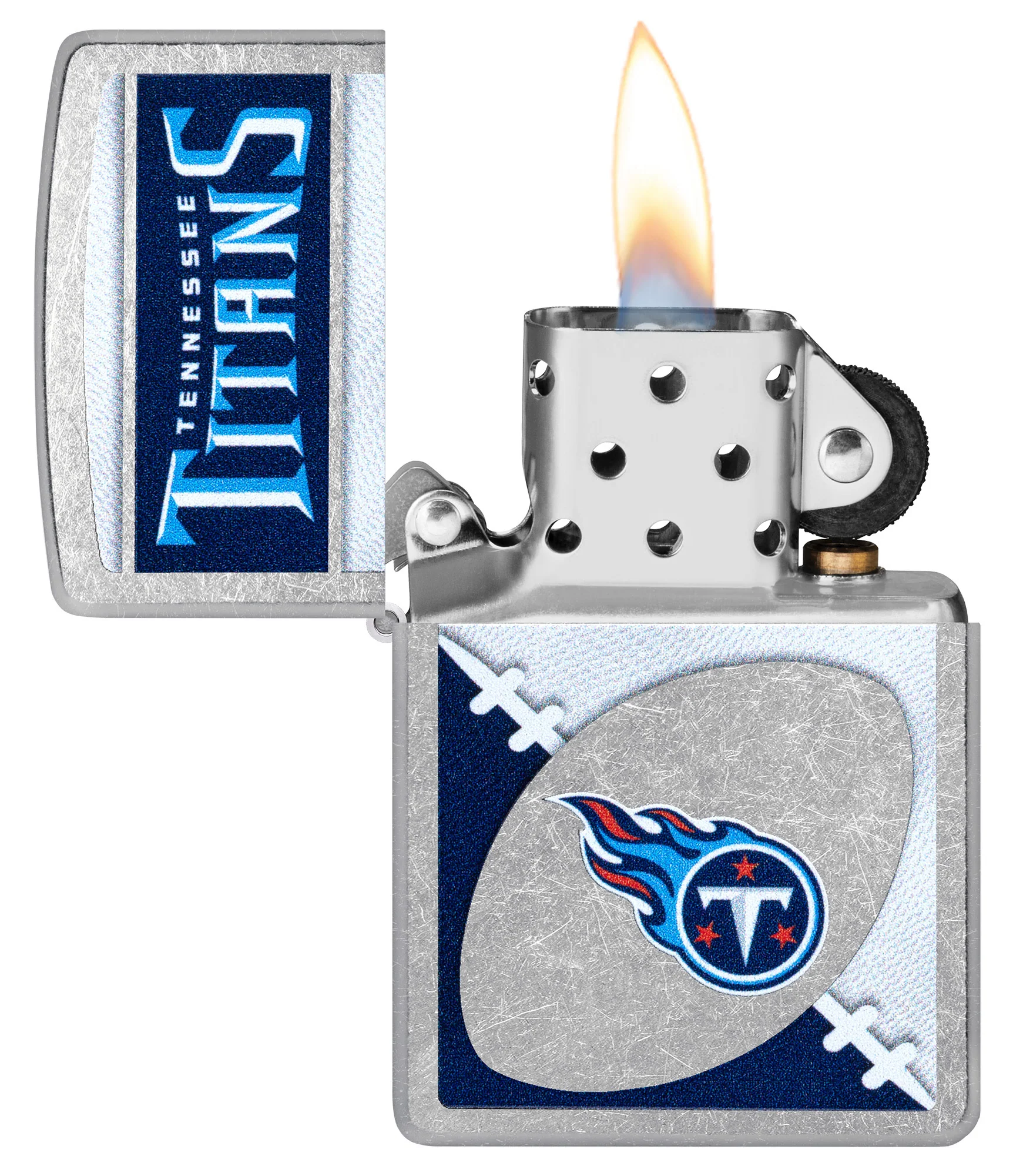 NFL Tennessee Titans Chrome Logo Design - Image 4