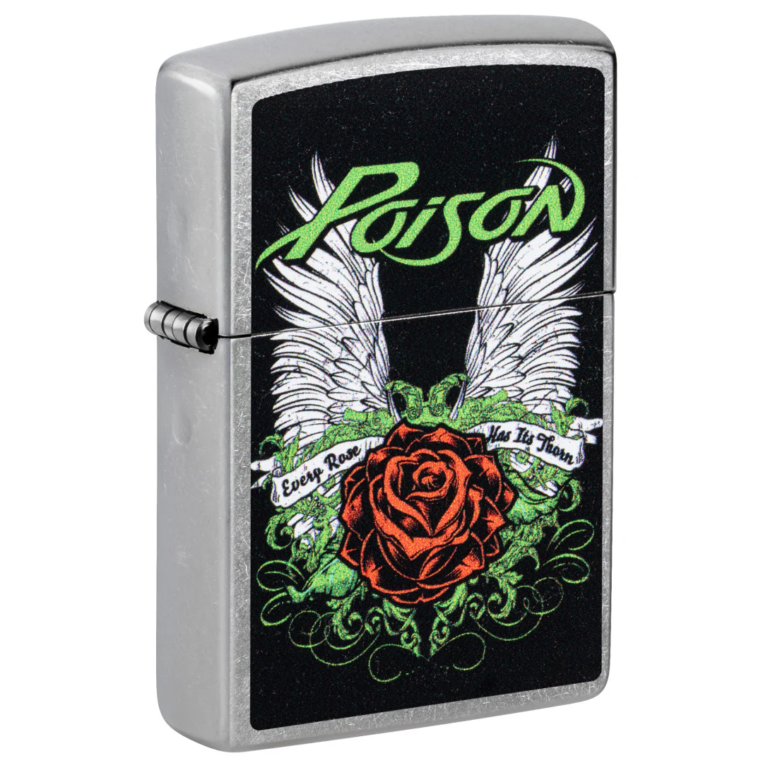 Poison Winged Rose Design