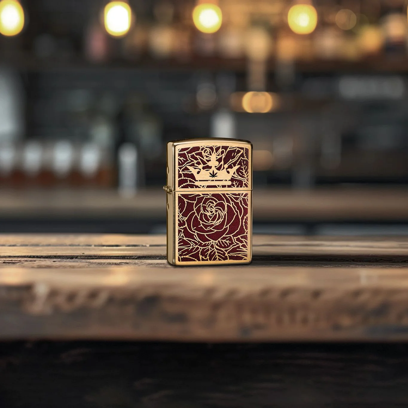 Queen of Bud Passionate Rose and Crown Design - Image 2