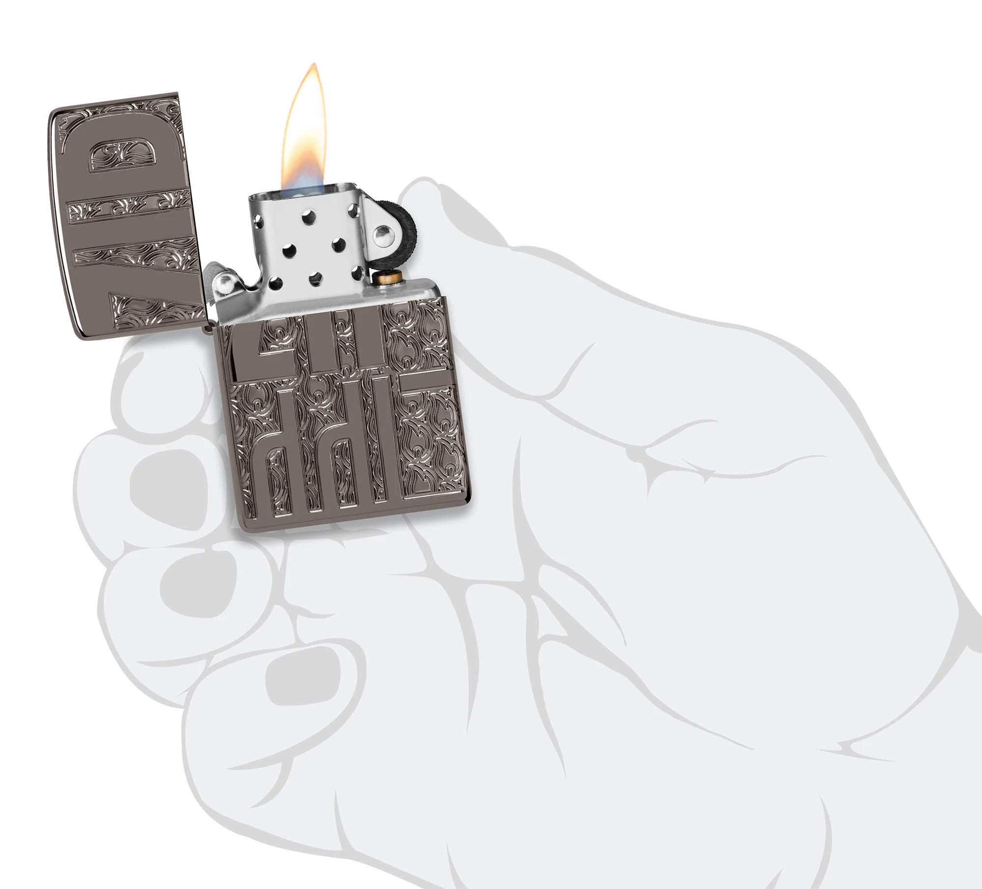 Reverse Carve Zippo Design - Image 6