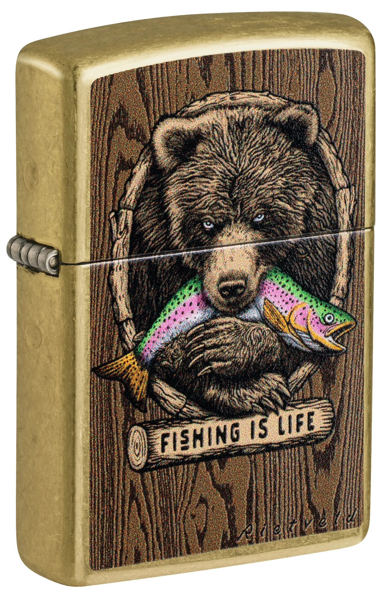 Rietveld® Fishing is Life Design