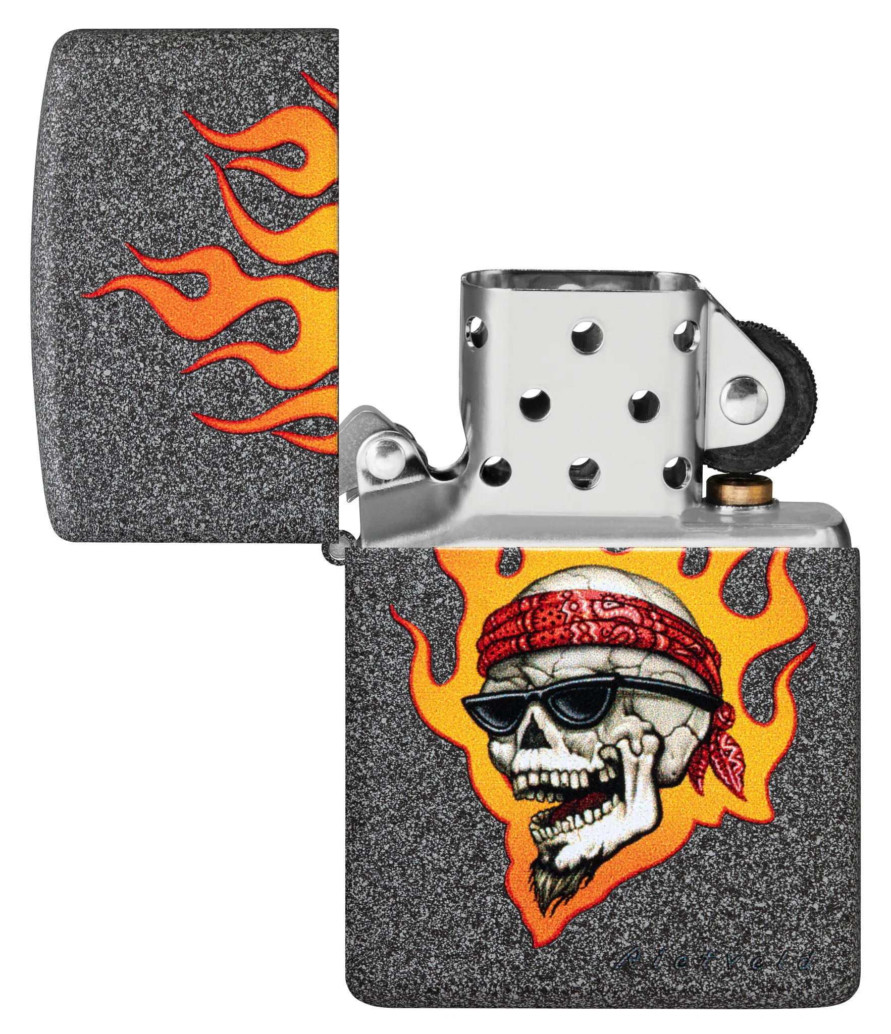 Rietveld® Flaming Skull Design - Image 5