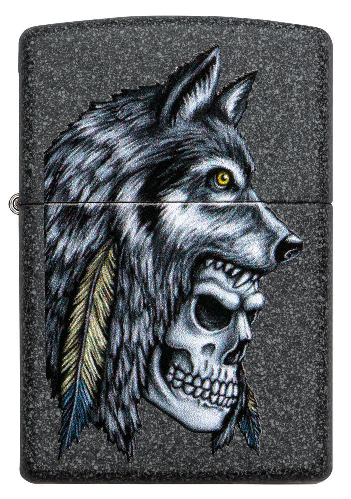 Wolf Skull Feather Design - Image 5