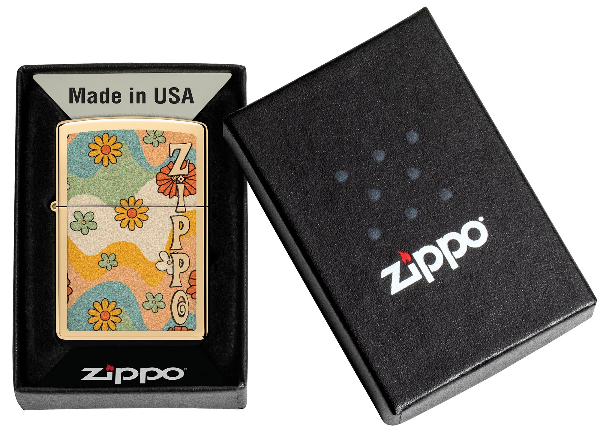 Zippo Flower Power Design - Image 5