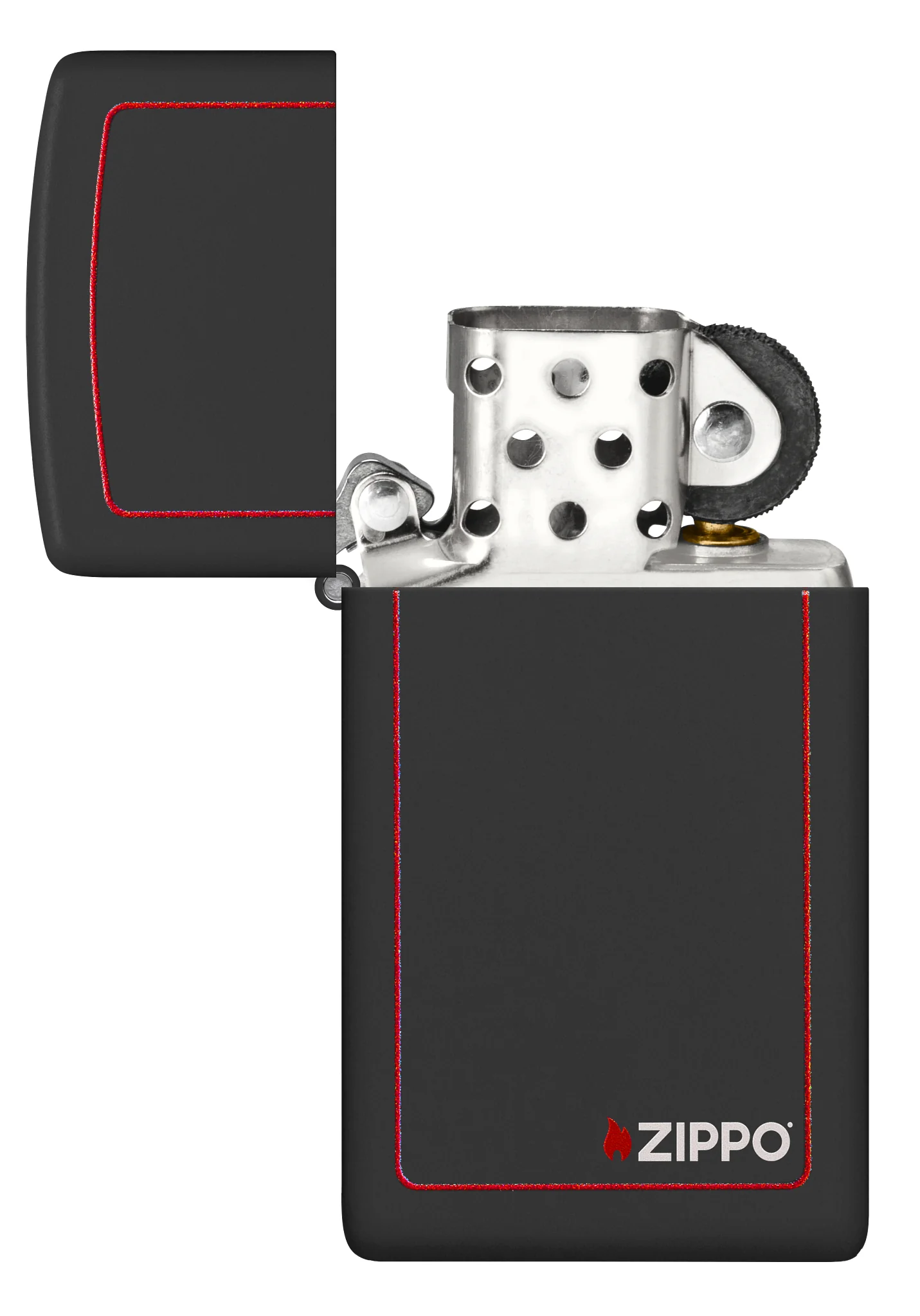 Slim® Black Matte with Red Border - Image 4