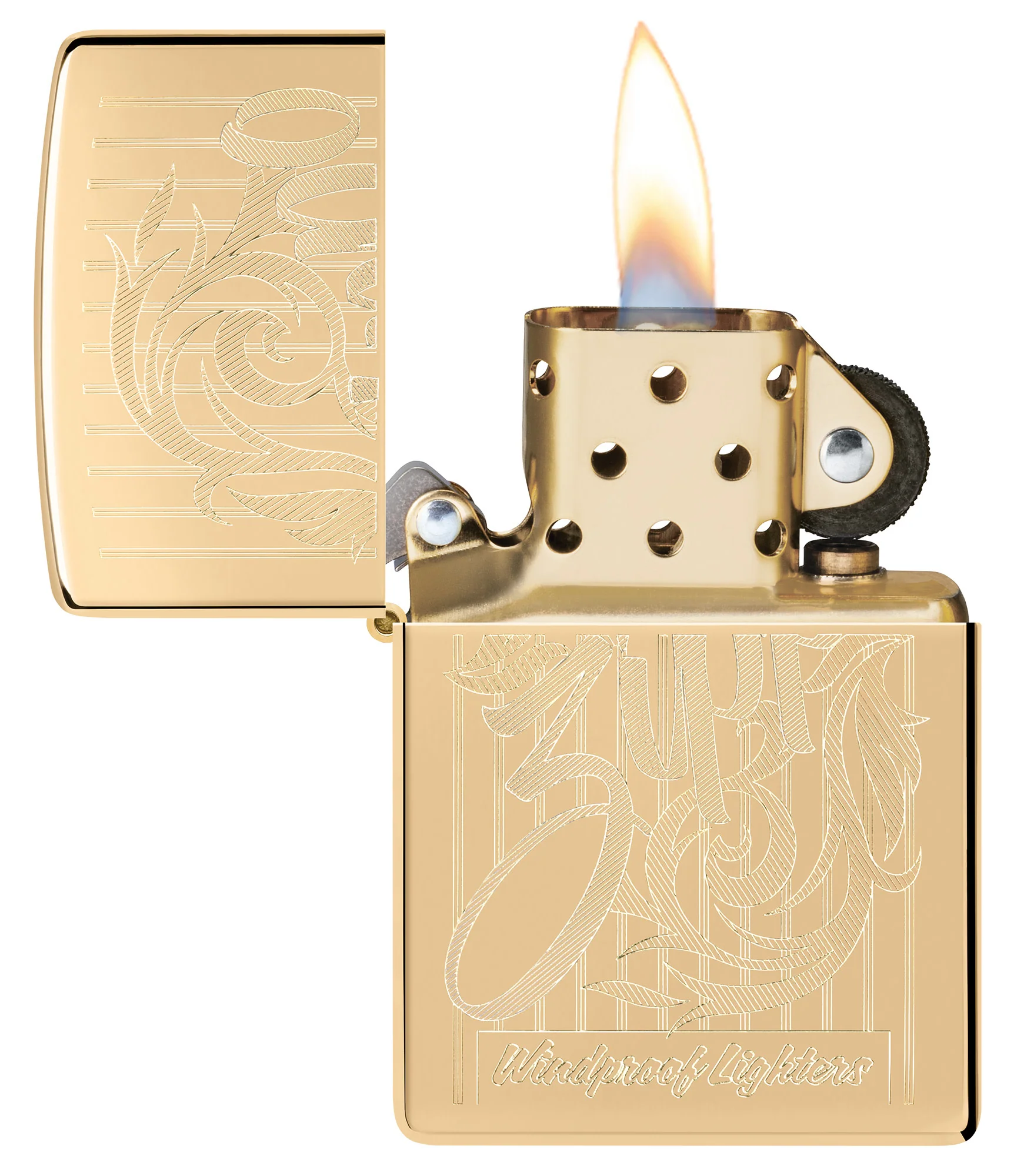 Zippo Swirling Filigree Design - Image 4