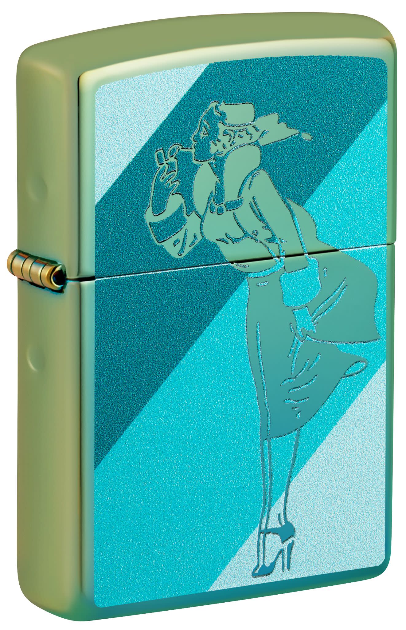 Teal Windy Design